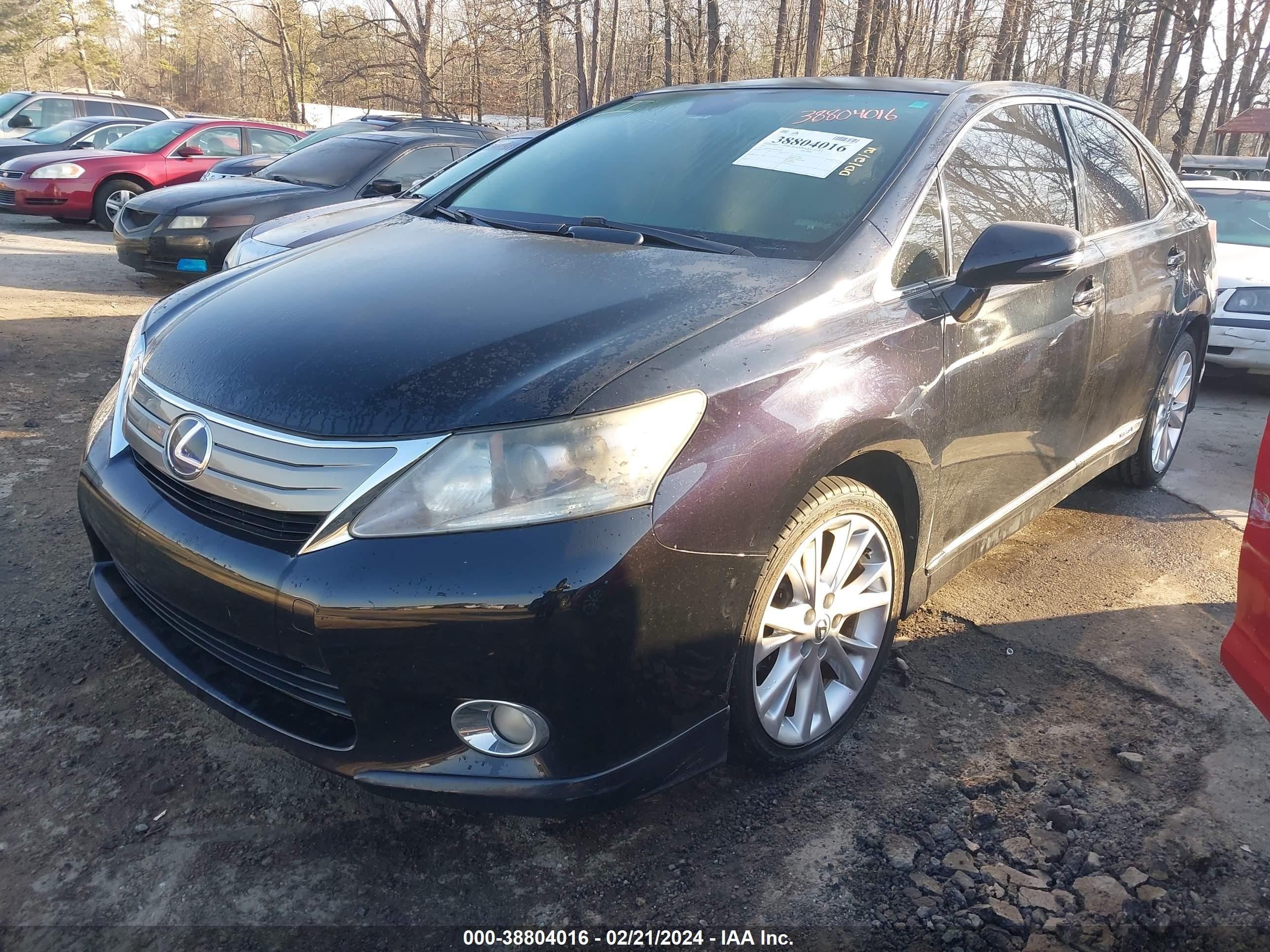 Photo 1 VIN: JTHBB1BA9A2021884 - LEXUS HS 