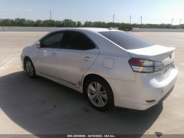 Photo 2 VIN: JTHBB1BA9A2031105 - LEXUS HS 250H 