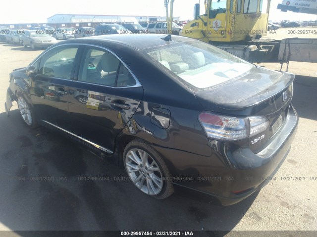 Photo 2 VIN: JTHBB1BA9A2037597 - LEXUS HS 250H 