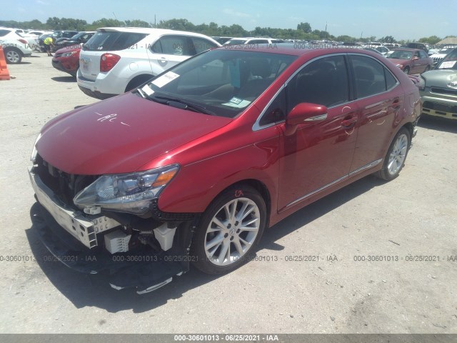 Photo 1 VIN: JTHBB1BAXA2029640 - LEXUS HS 250H 