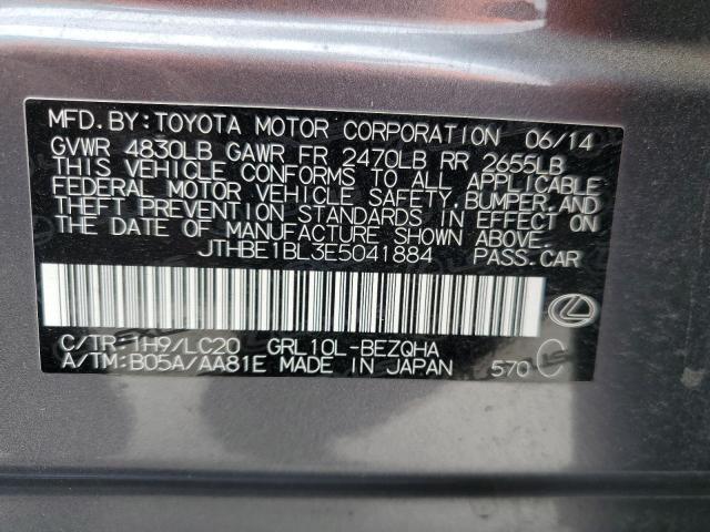 Photo 12 VIN: JTHBE1BL3E5041884 - LEXUS GS 350 