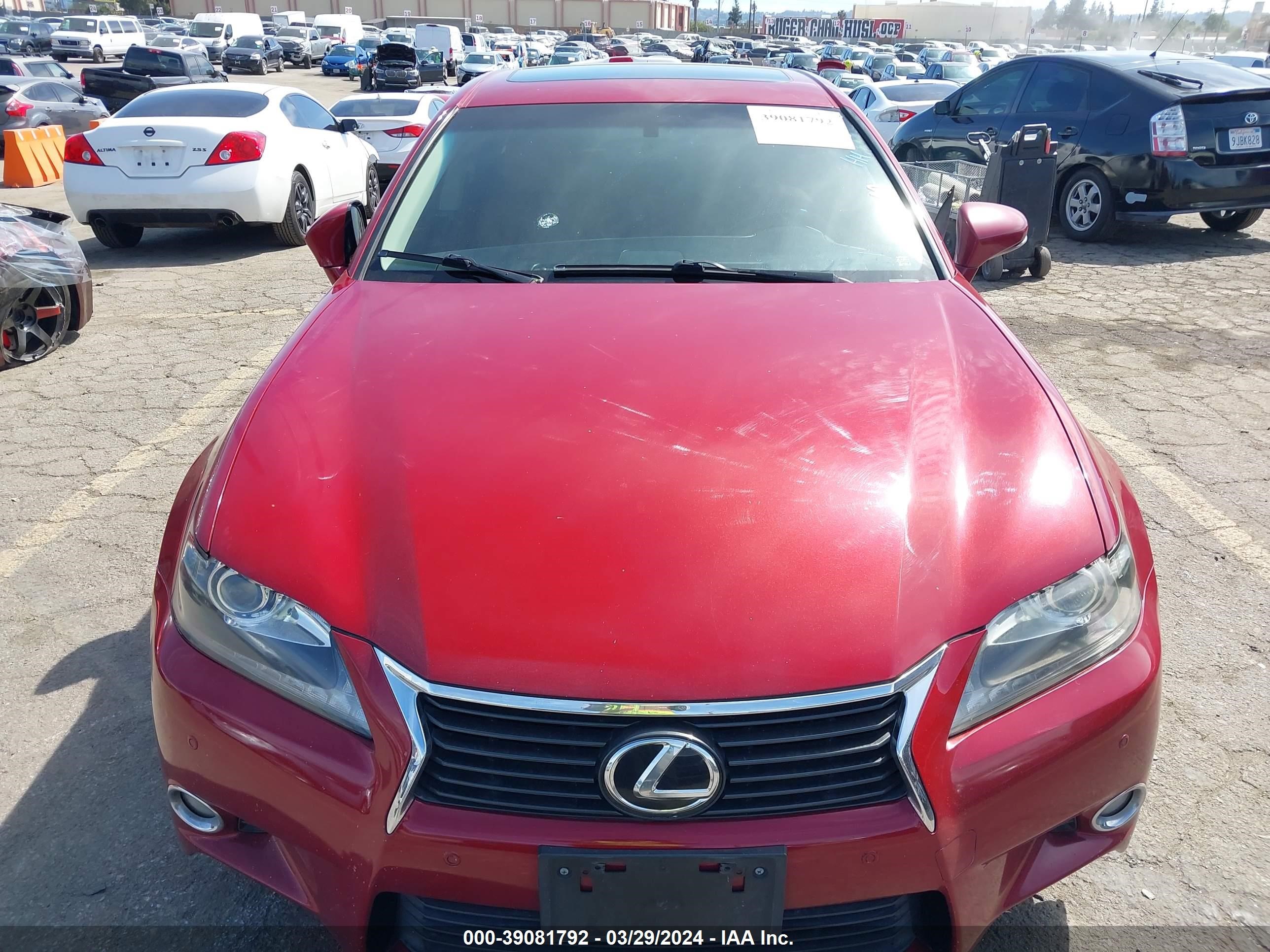 Photo 12 VIN: JTHBE1BL4D5006012 - LEXUS GS 