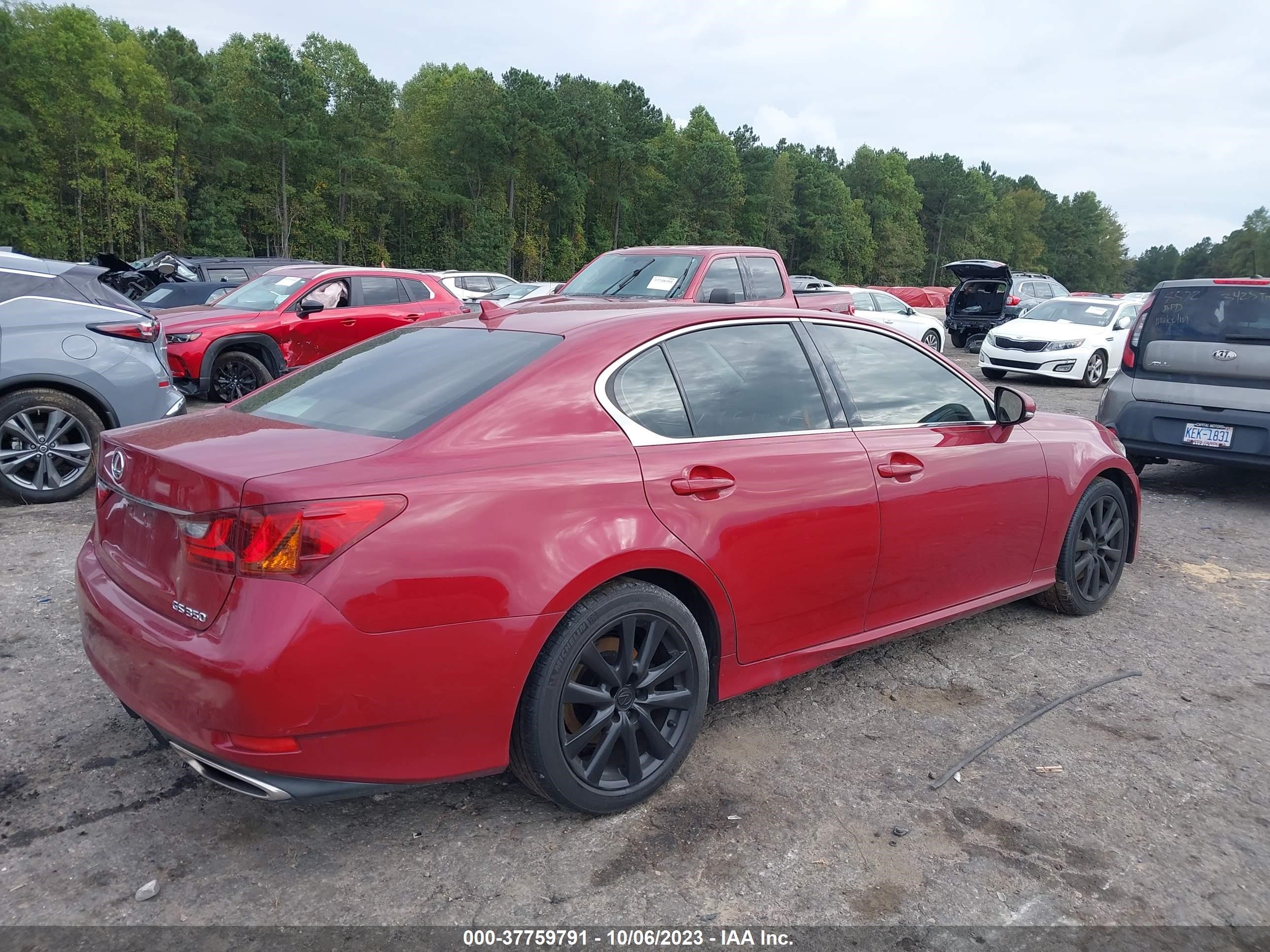 Photo 3 VIN: JTHBE1BL7D5002844 - LEXUS GS 