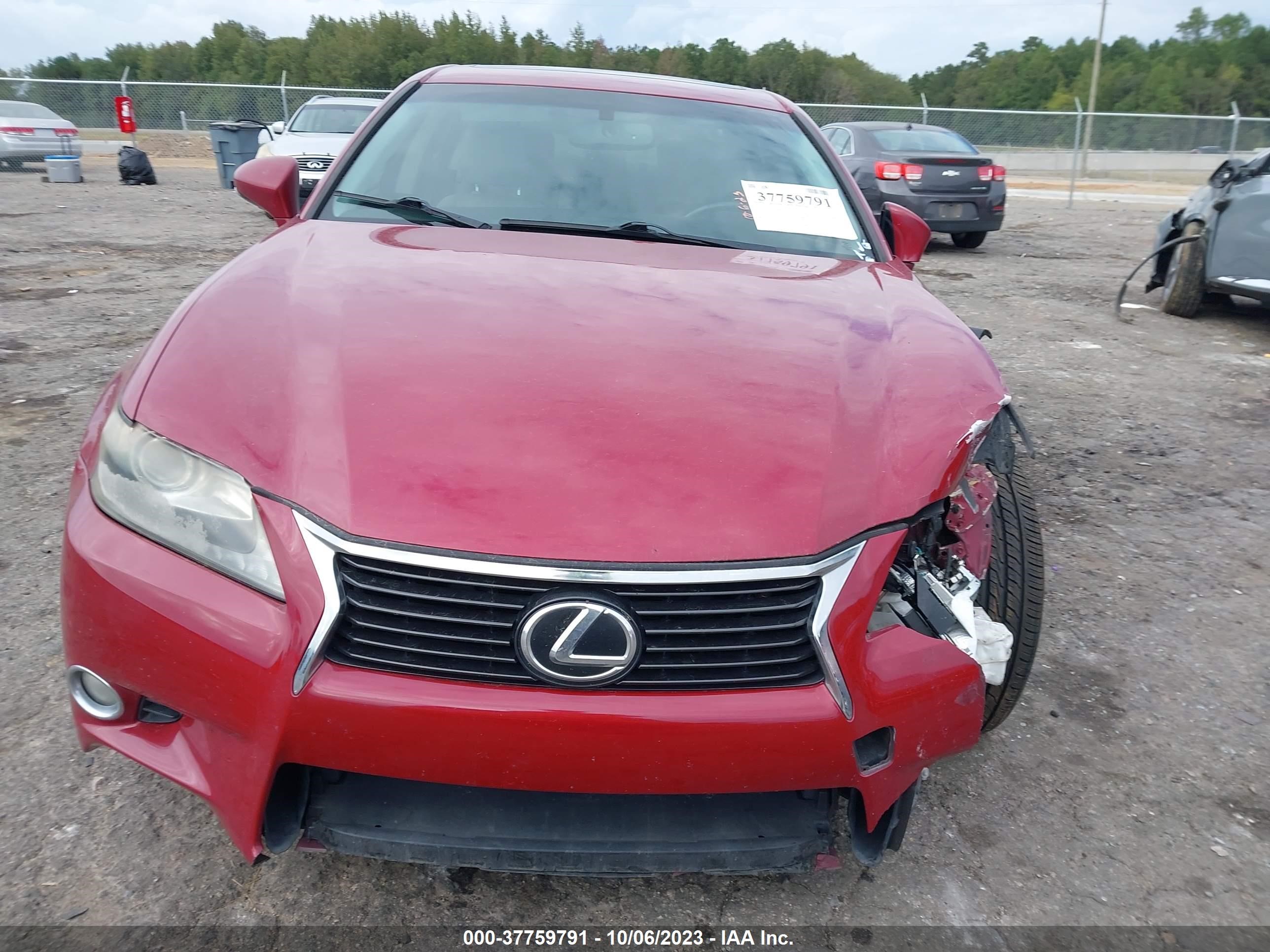 Photo 9 VIN: JTHBE1BL7D5002844 - LEXUS GS 