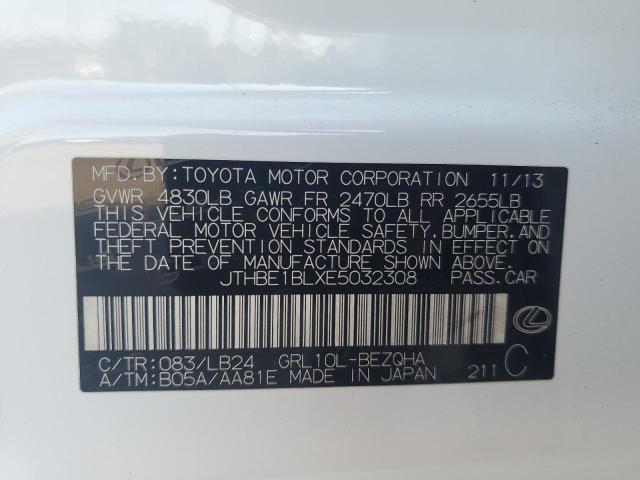 Photo 11 VIN: JTHBE1BLXE5032308 - LEXUS GS350 