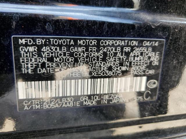 Photo 12 VIN: JTHBE1BLXE5038075 - LEXUS GS350 