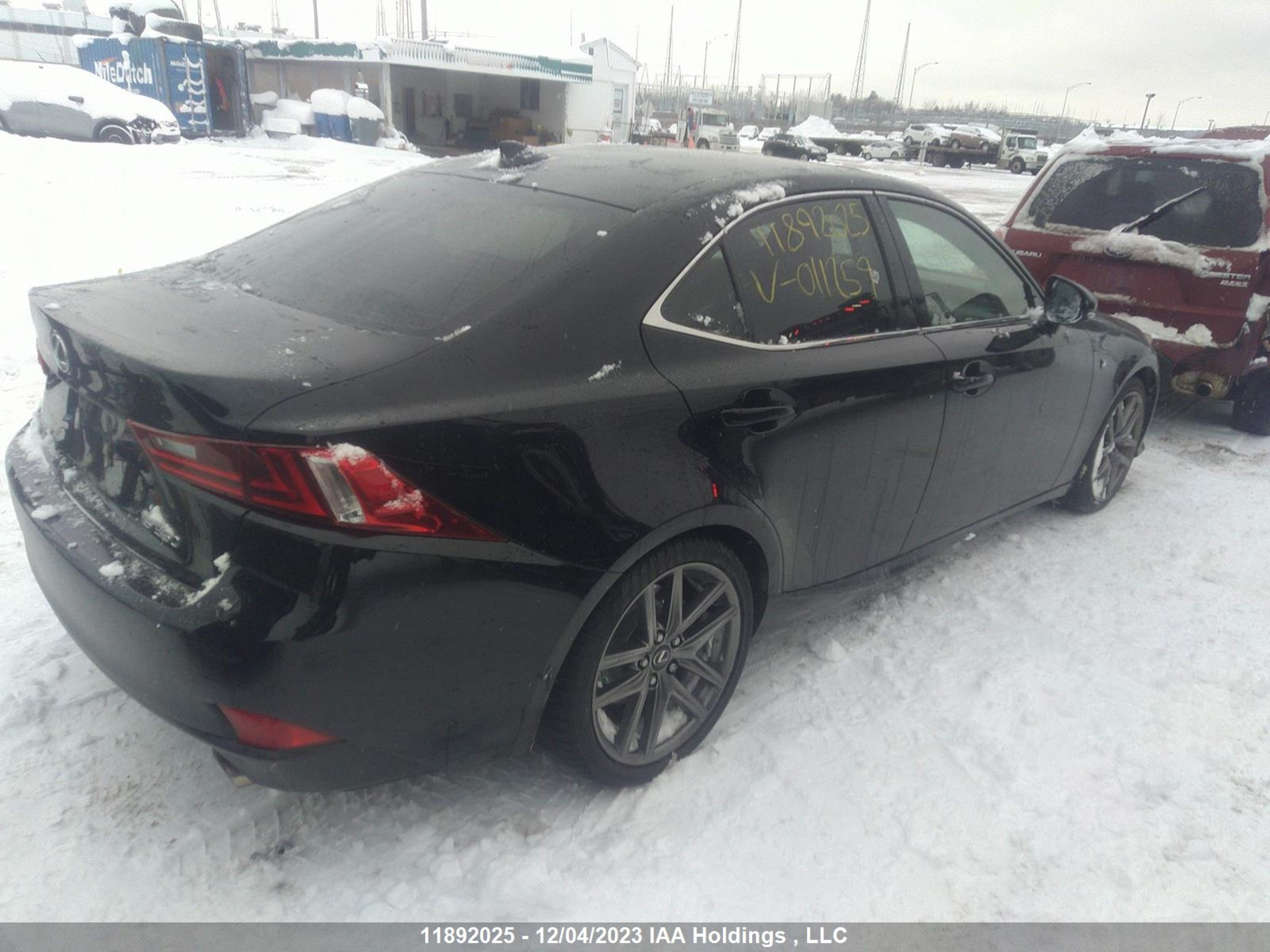 Photo 3 VIN: JTHBE1D20E5011259 - LEXUS IS 