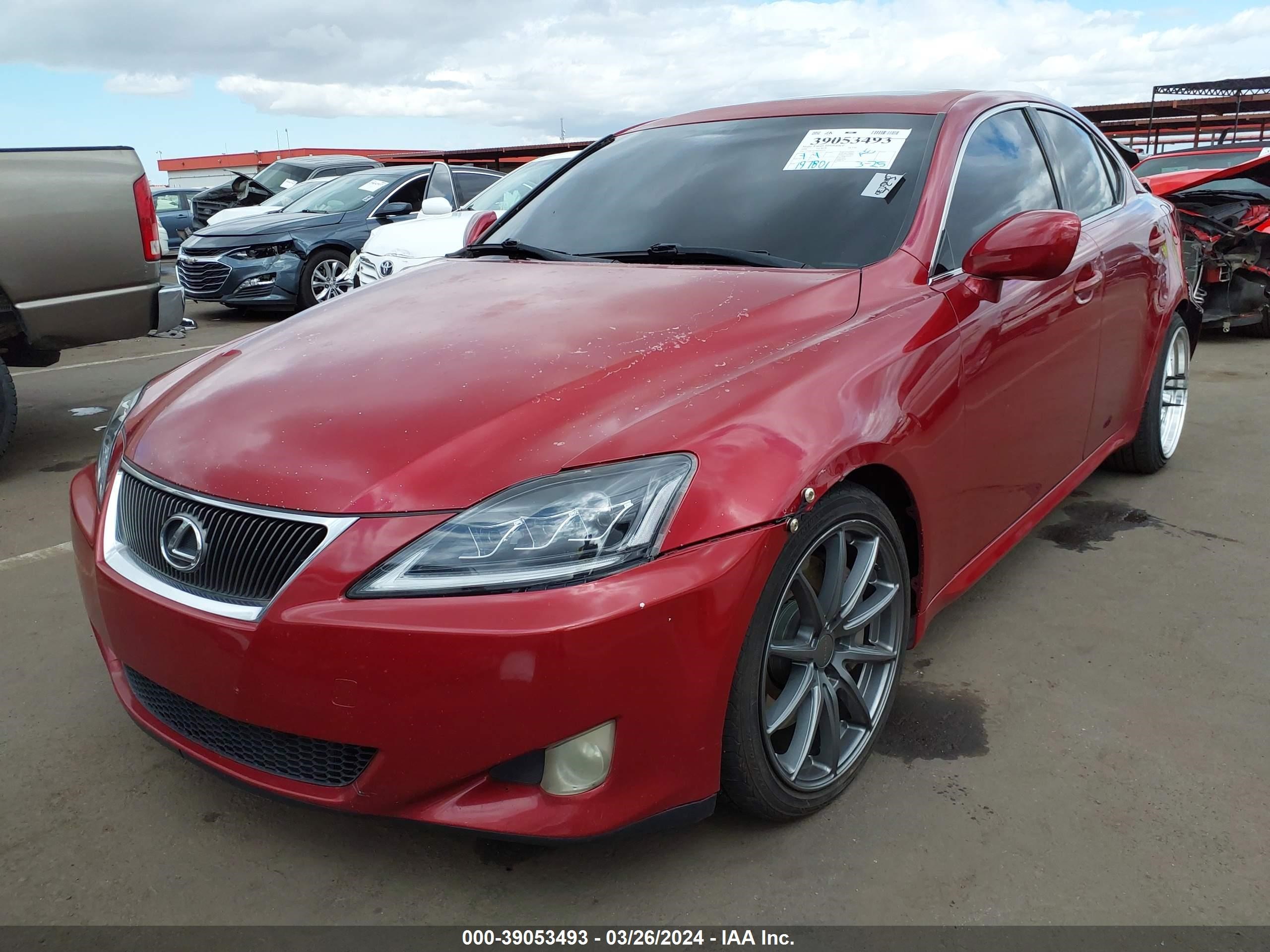 Photo 1 VIN: JTHBE262962001075 - LEXUS IS 