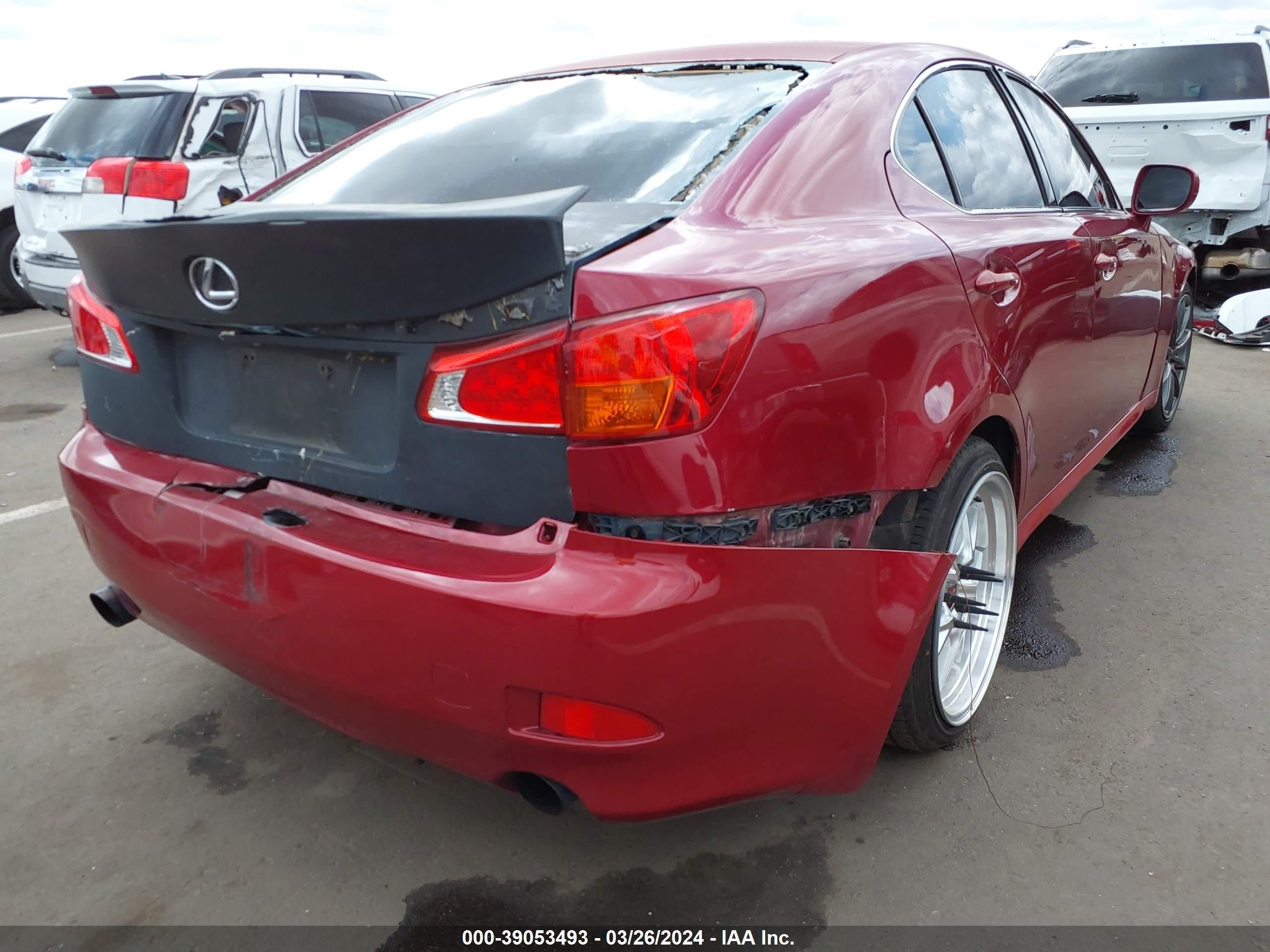 Photo 3 VIN: JTHBE262962001075 - LEXUS IS 