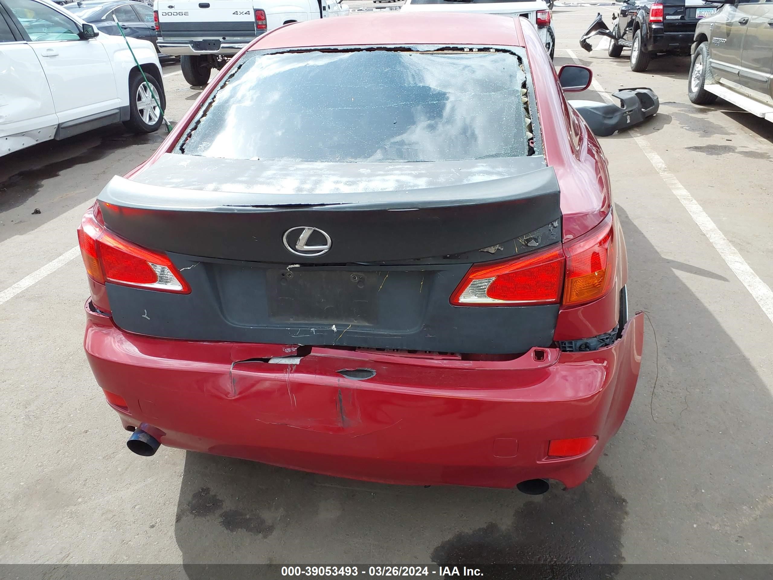 Photo 5 VIN: JTHBE262962001075 - LEXUS IS 