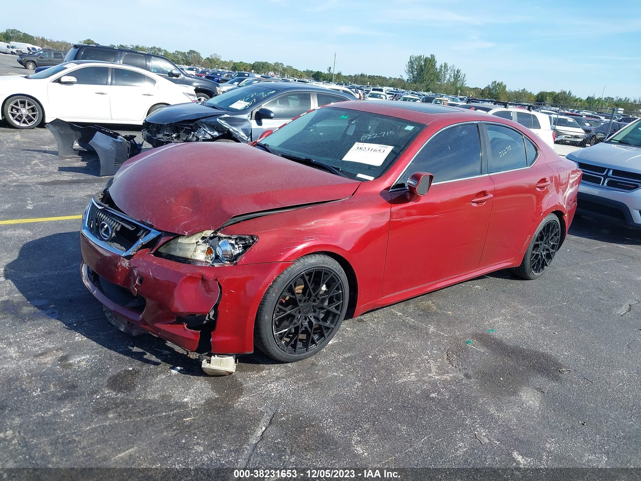 Photo 1 VIN: JTHBE262X95022715 - LEXUS IS 