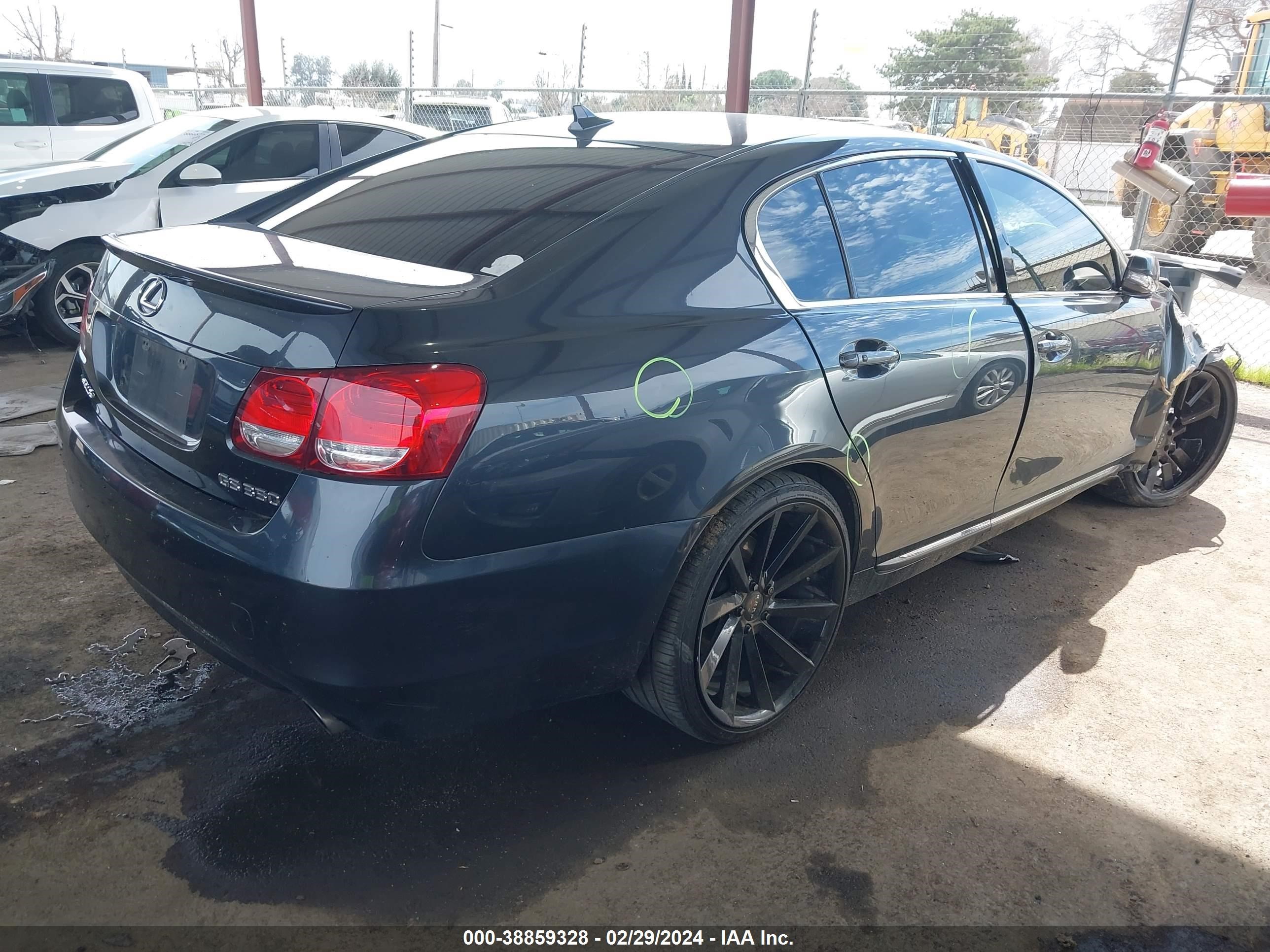 Photo 3 VIN: JTHBE96S080035638 - LEXUS GS 