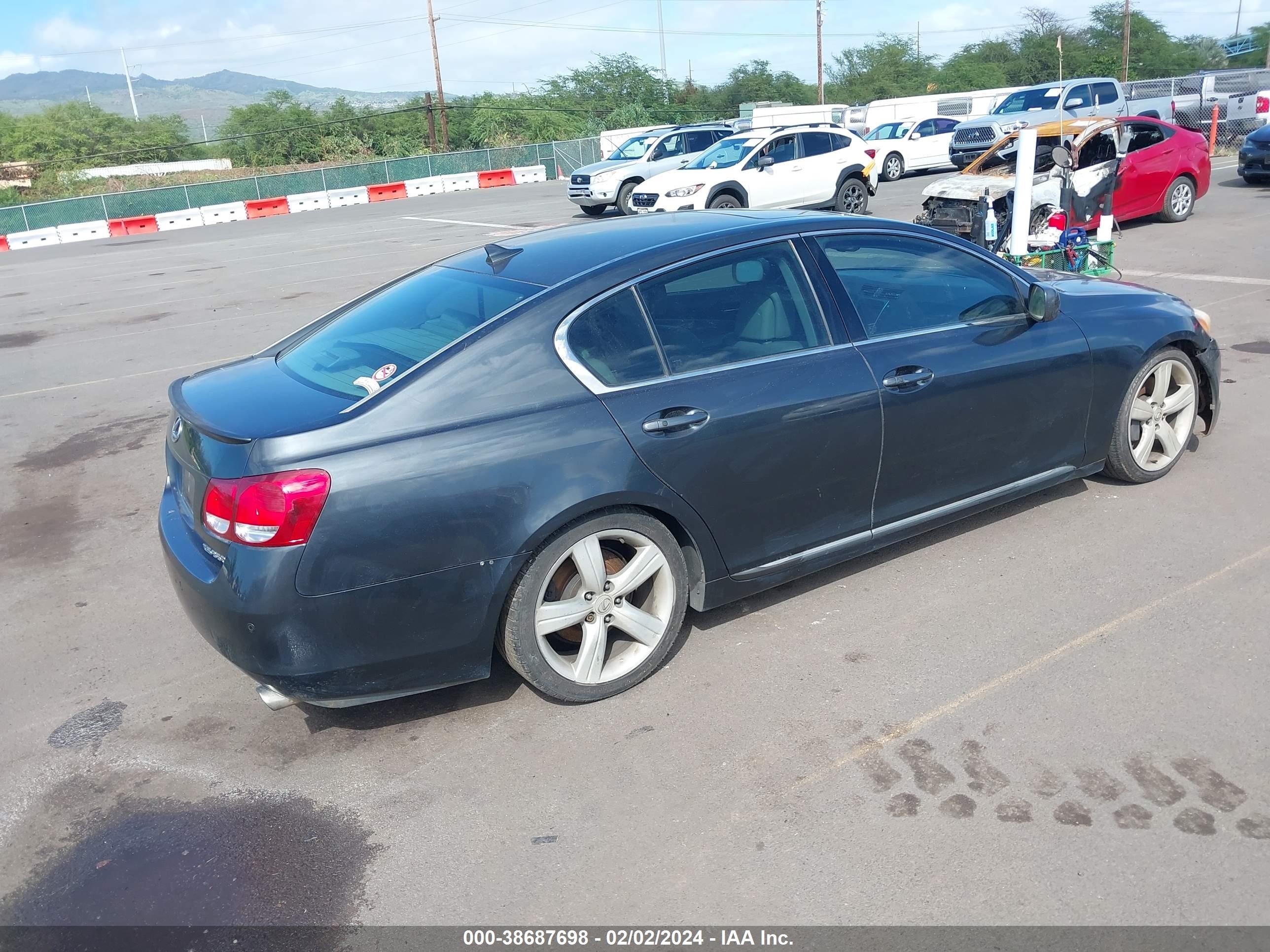 Photo 4 VIN: JTHBE96S270019391 - LEXUS GS 