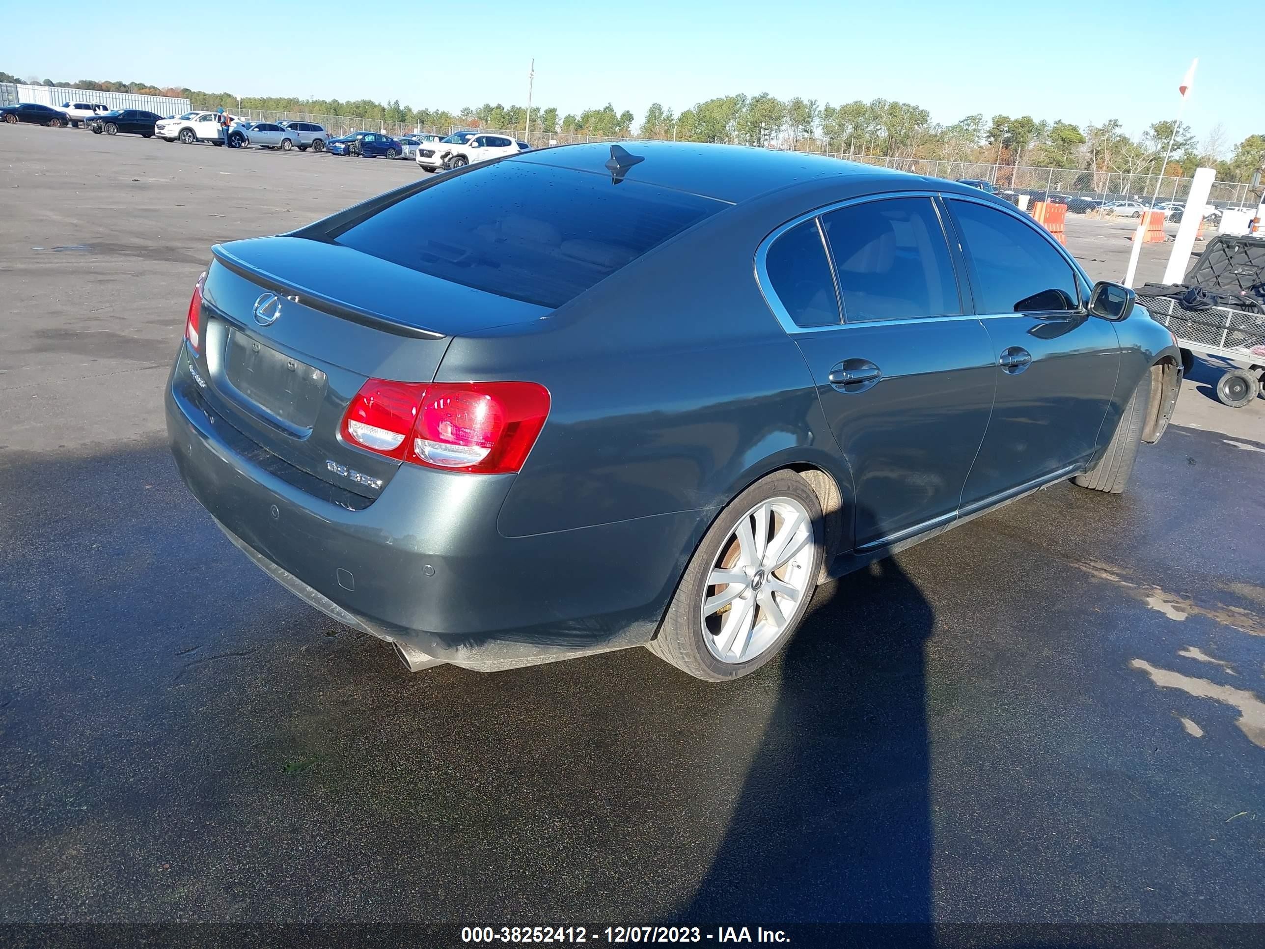 Photo 3 VIN: JTHBE96S370008495 - LEXUS GS 