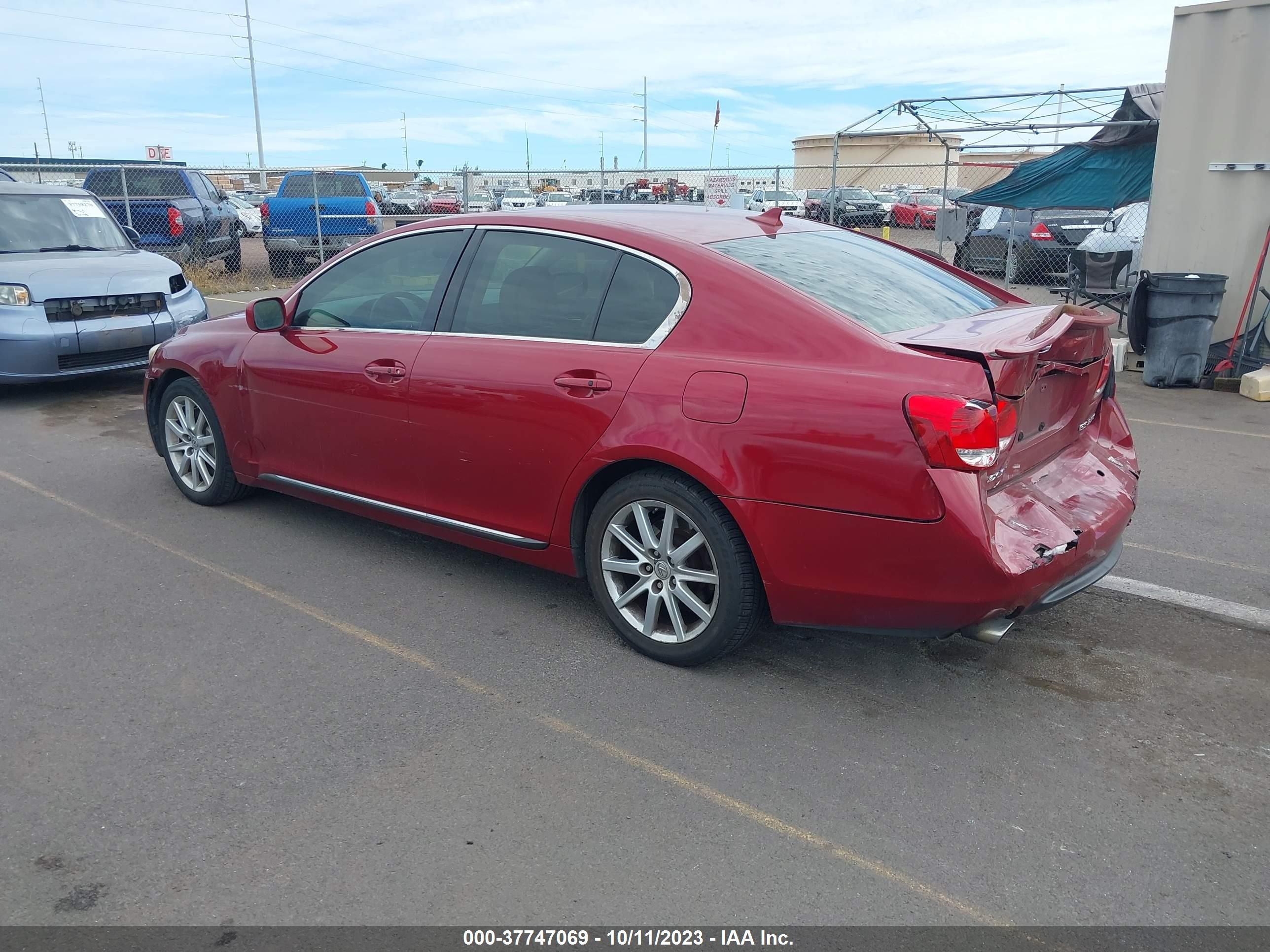 Photo 2 VIN: JTHBE96S370016127 - LEXUS GS 