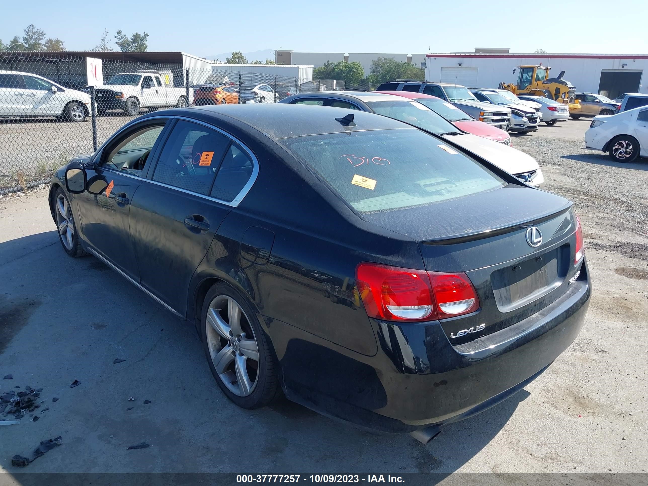 Photo 2 VIN: JTHBE96S770024893 - LEXUS GS 