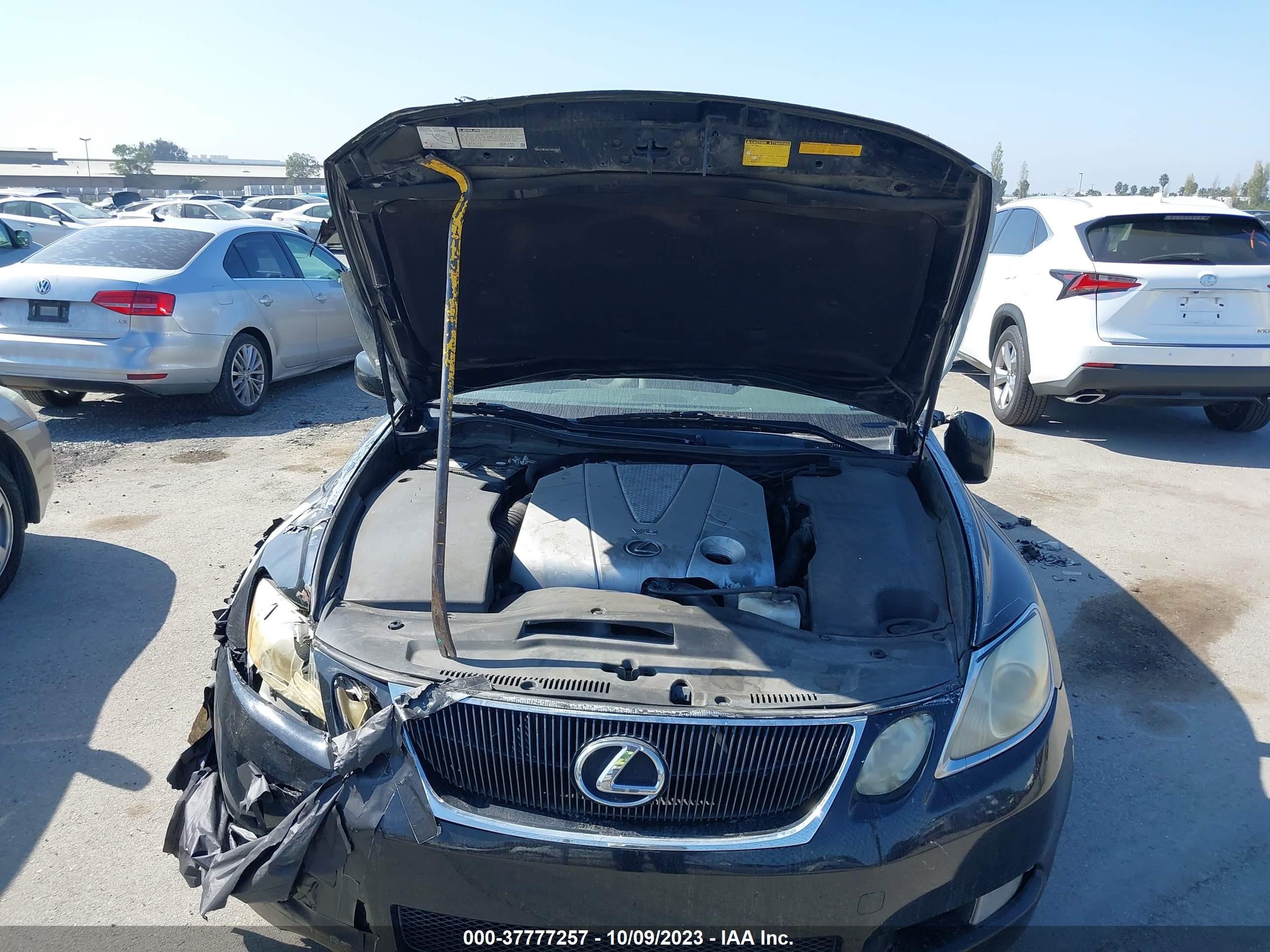 Photo 9 VIN: JTHBE96S770024893 - LEXUS GS 