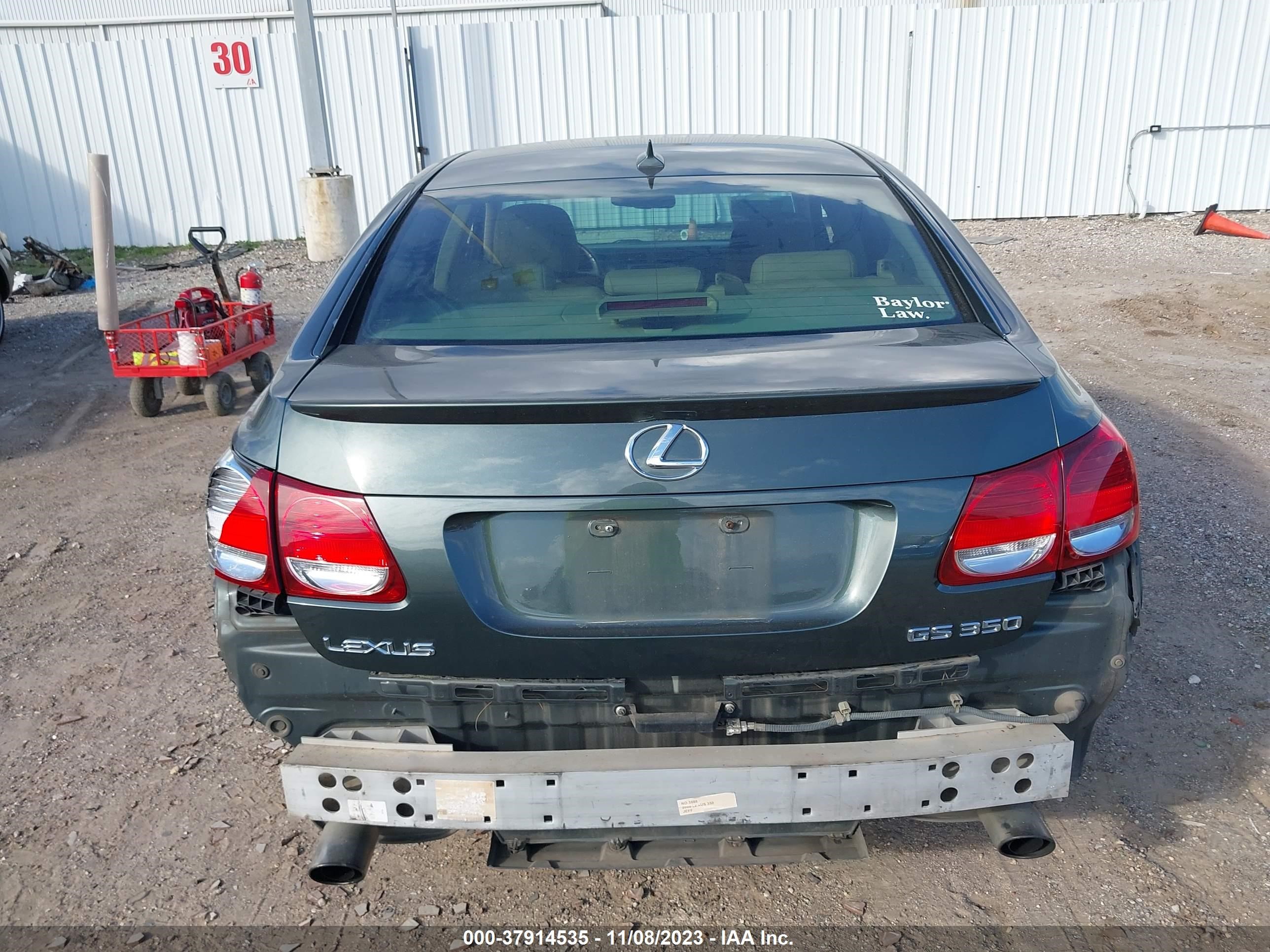 Photo 16 VIN: JTHBE96S780042165 - LEXUS GS 350 