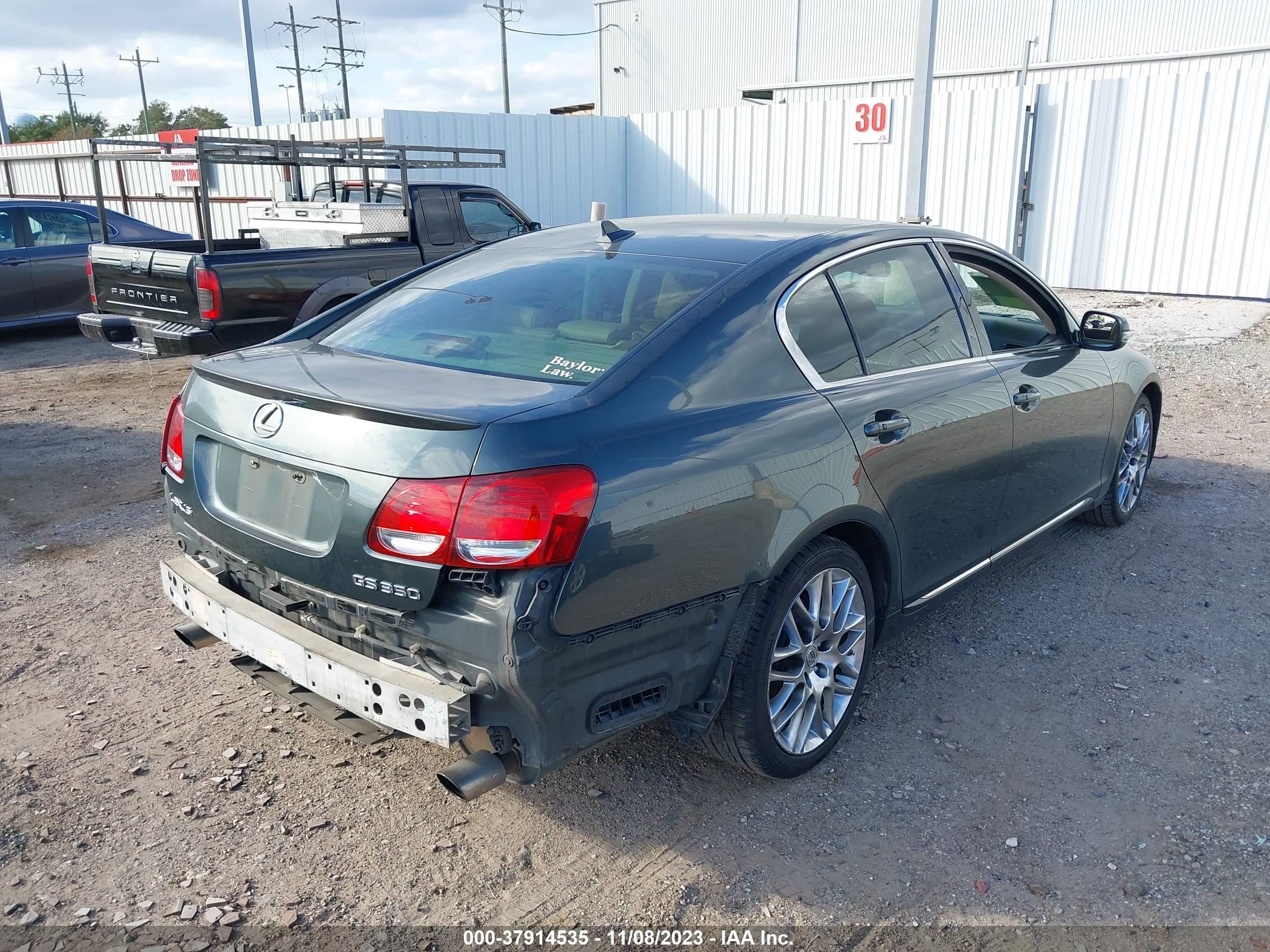 Photo 3 VIN: JTHBE96S780042165 - LEXUS GS 350 