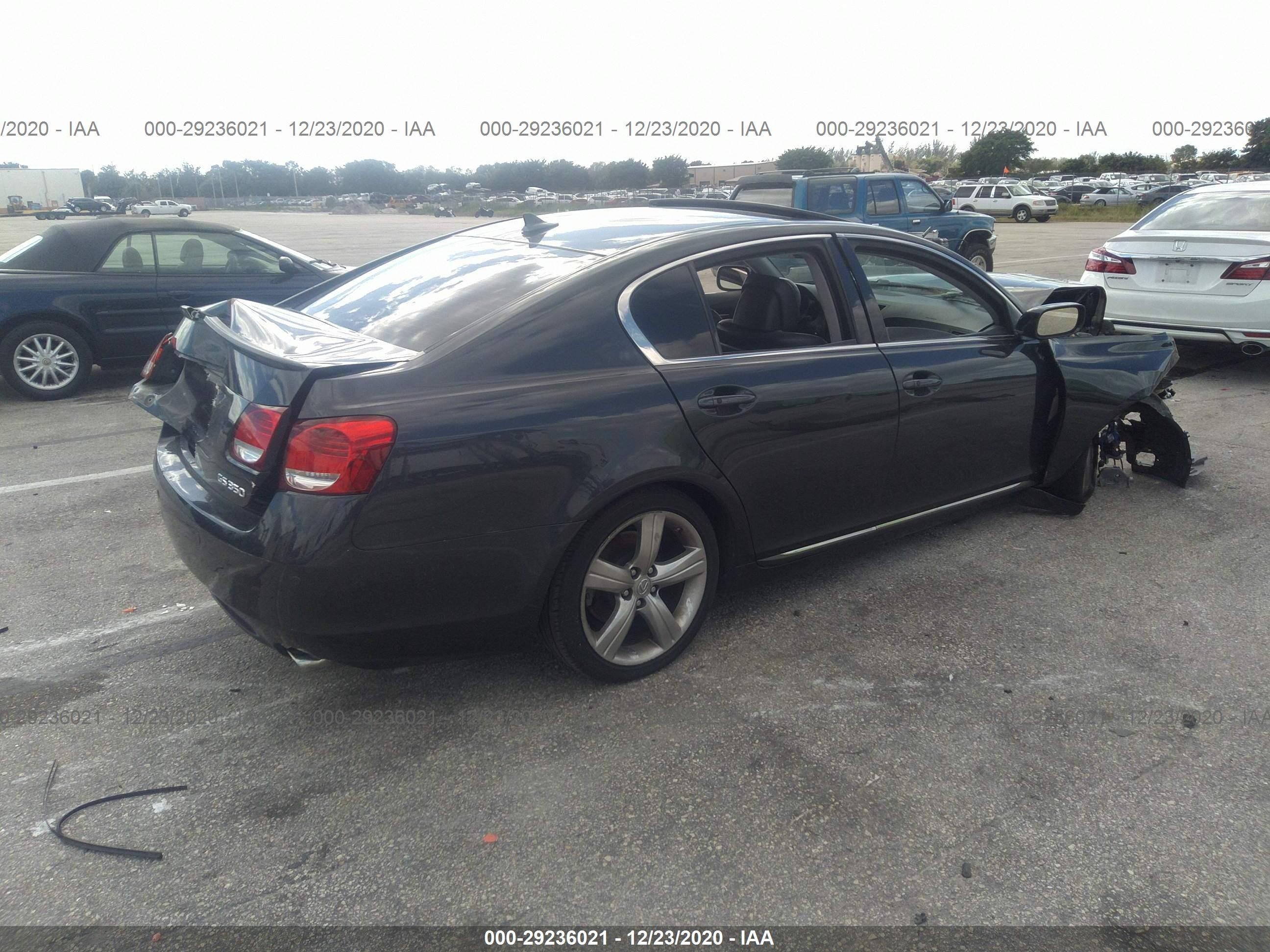 Photo 3 VIN: JTHBE96S870014373 - LEXUS GS 