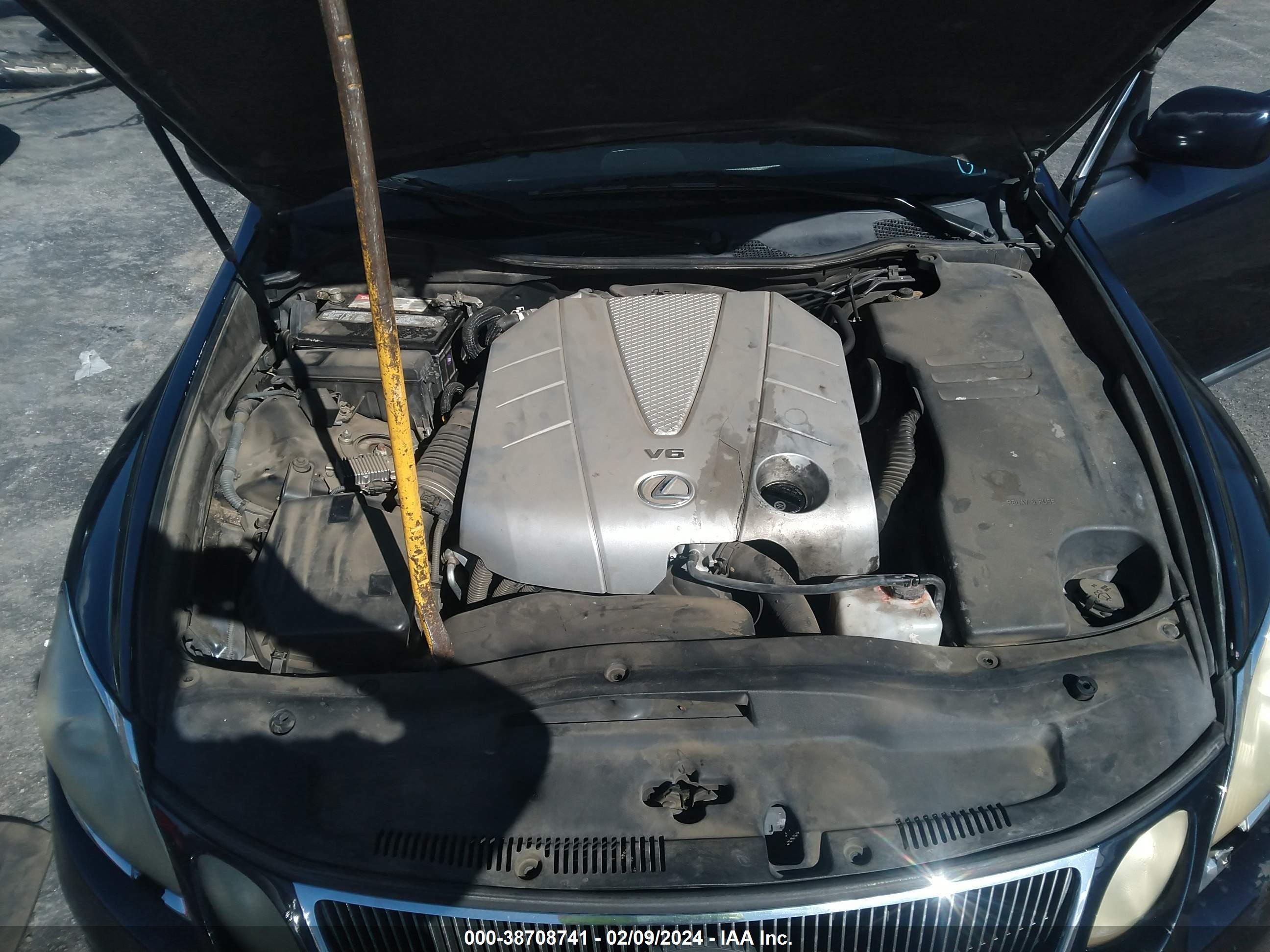 Photo 9 VIN: JTHBE96SX70026251 - LEXUS GS 