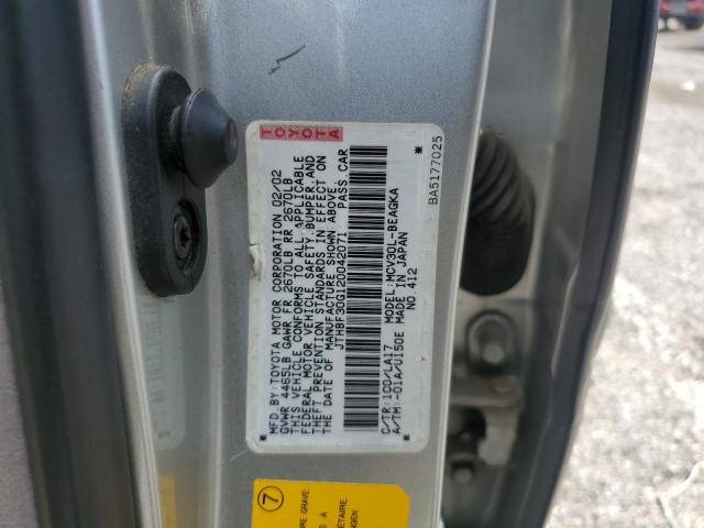 Photo 11 VIN: JTHBF30G120042071 - LEXUS ES300 