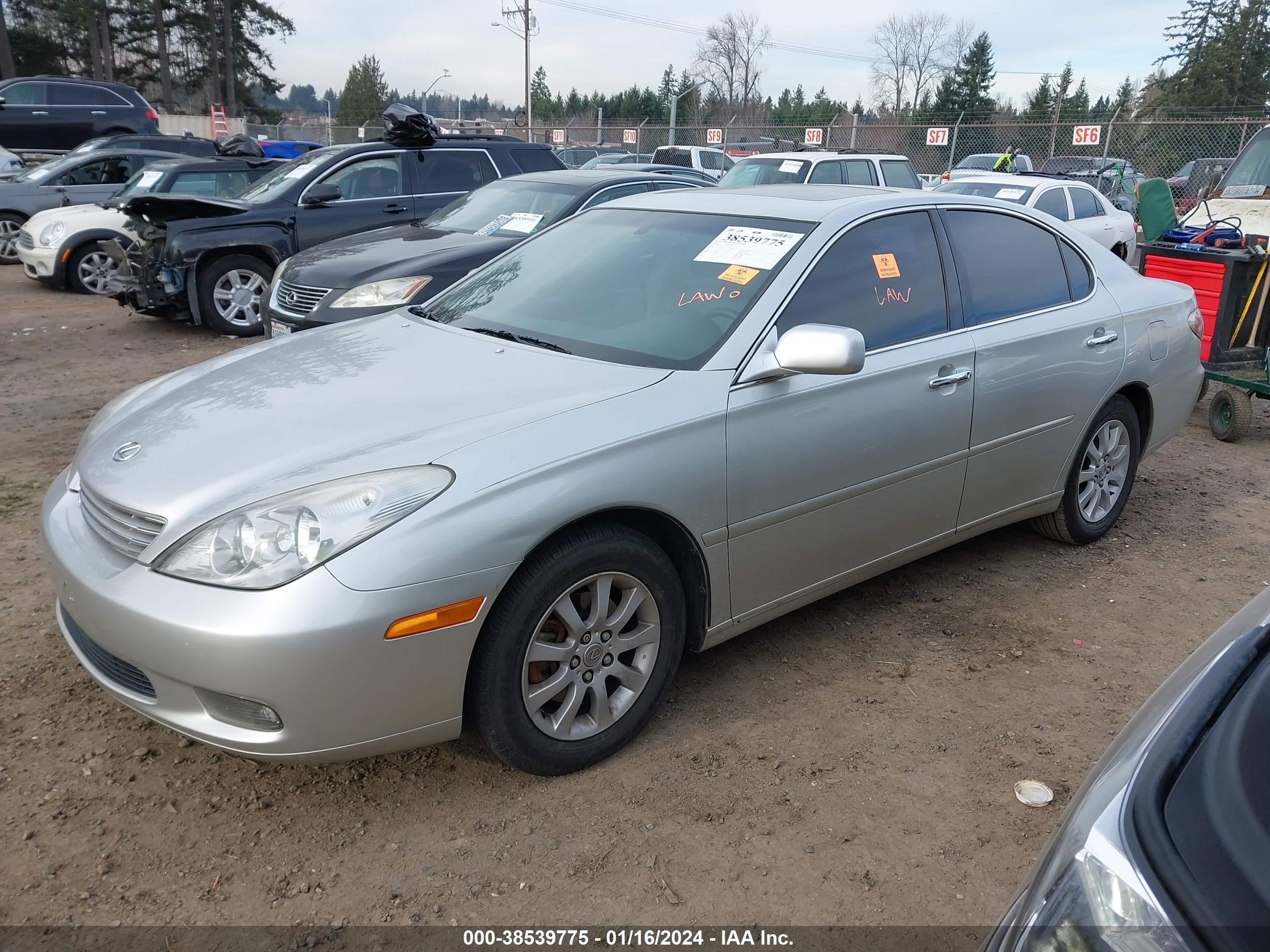 Photo 1 VIN: JTHBF30G325027056 - LEXUS ES 