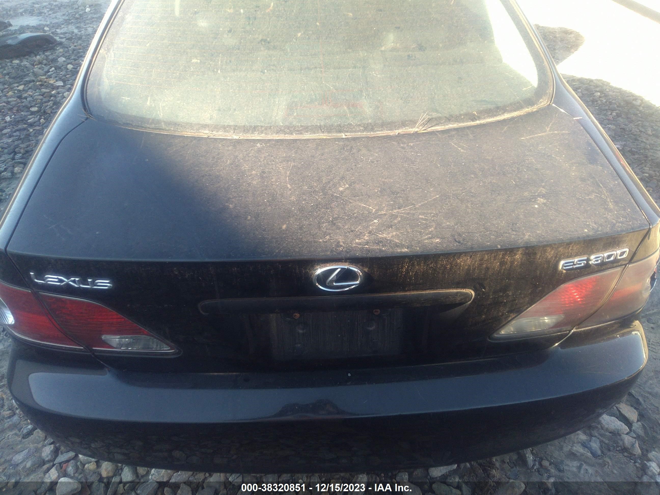 Photo 9 VIN: JTHBF30G430087801 - LEXUS ES 