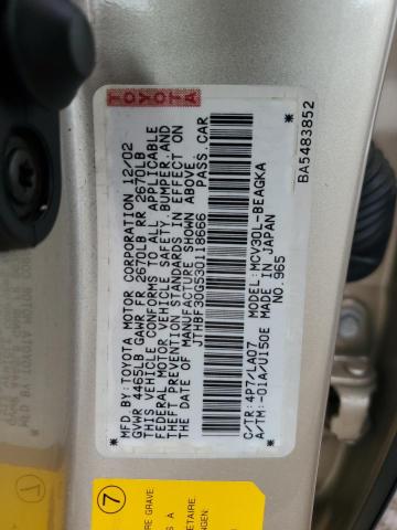 Photo 11 VIN: JTHBF30G530118666 - LEXUS ES 300 