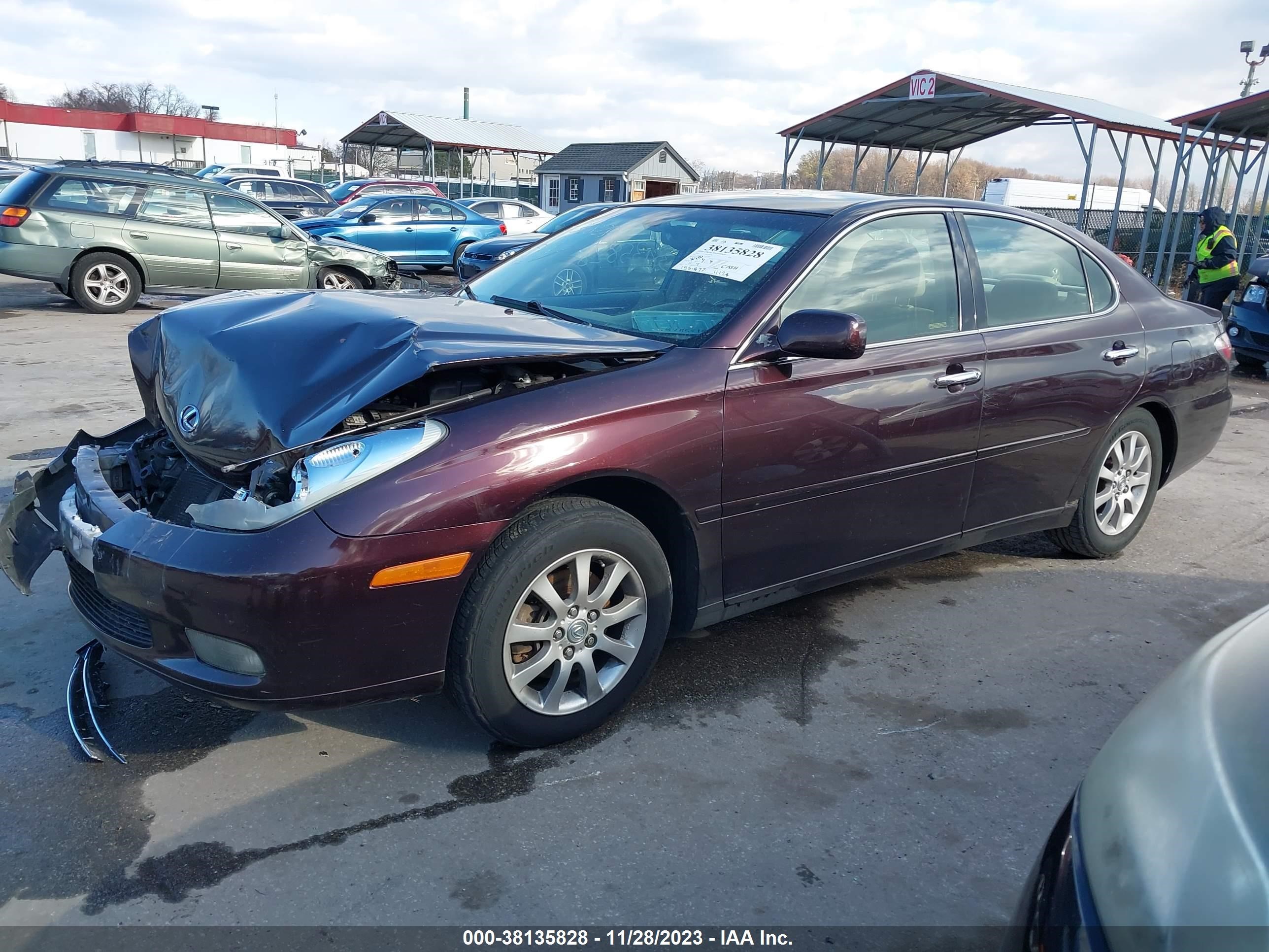 Photo 1 VIN: JTHBF30G830127362 - LEXUS ES 