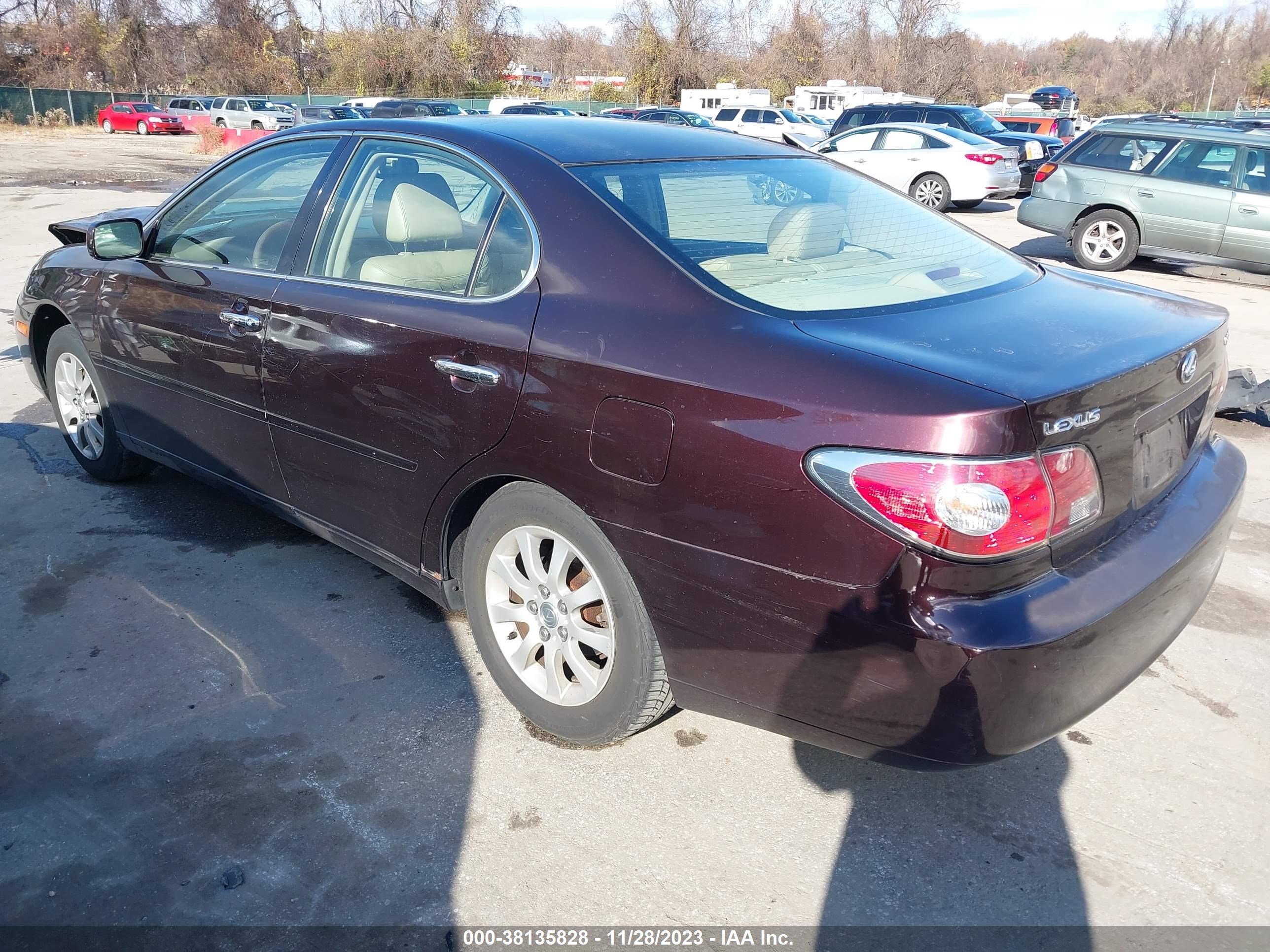 Photo 2 VIN: JTHBF30G830127362 - LEXUS ES 