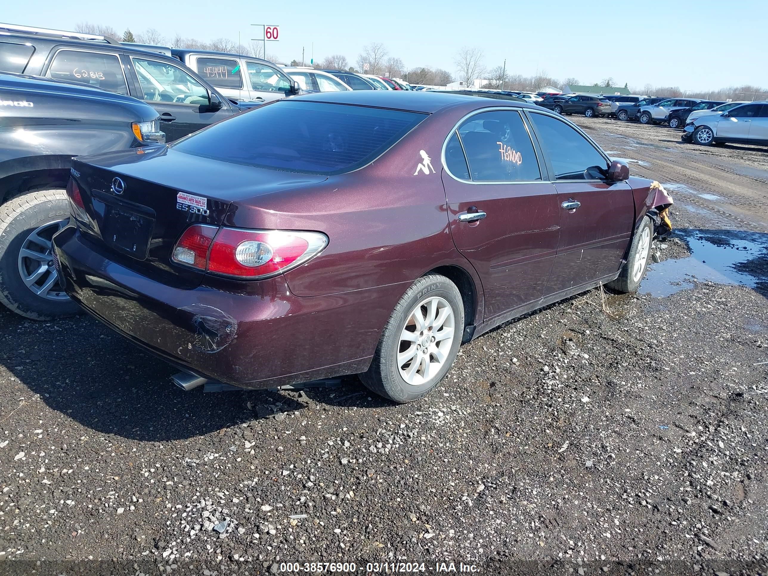 Photo 3 VIN: JTHBF30GX25033193 - LEXUS ES 