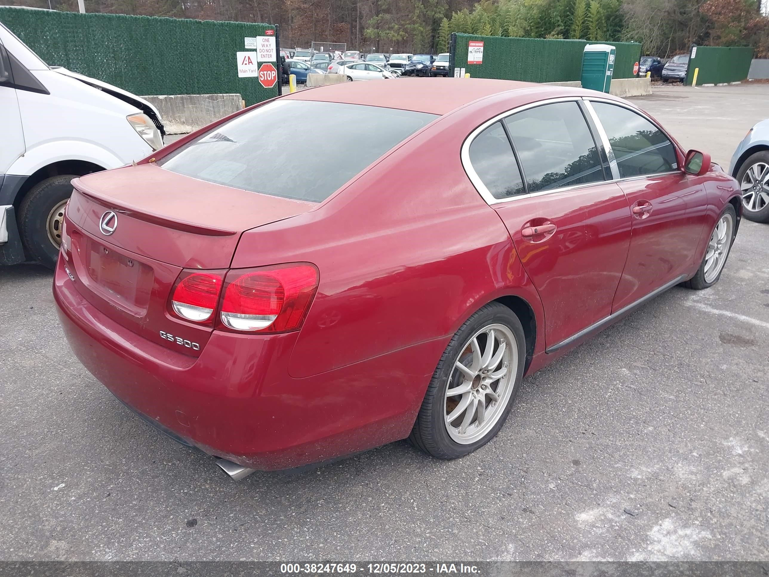 Photo 3 VIN: JTHBH96S365007596 - LEXUS GS 300 