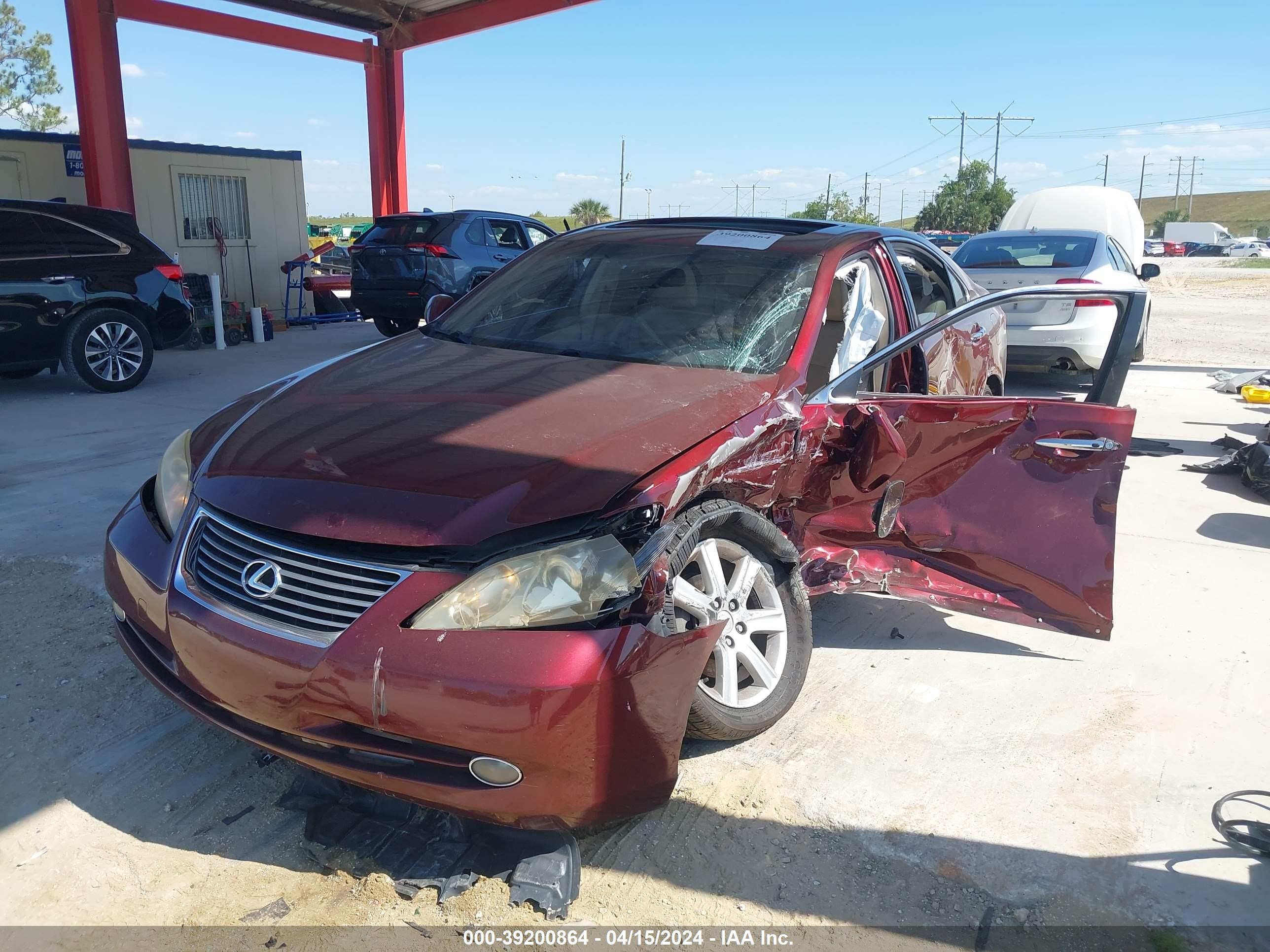 Photo 1 VIN: JTHBJ46G082195209 - LEXUS ES 