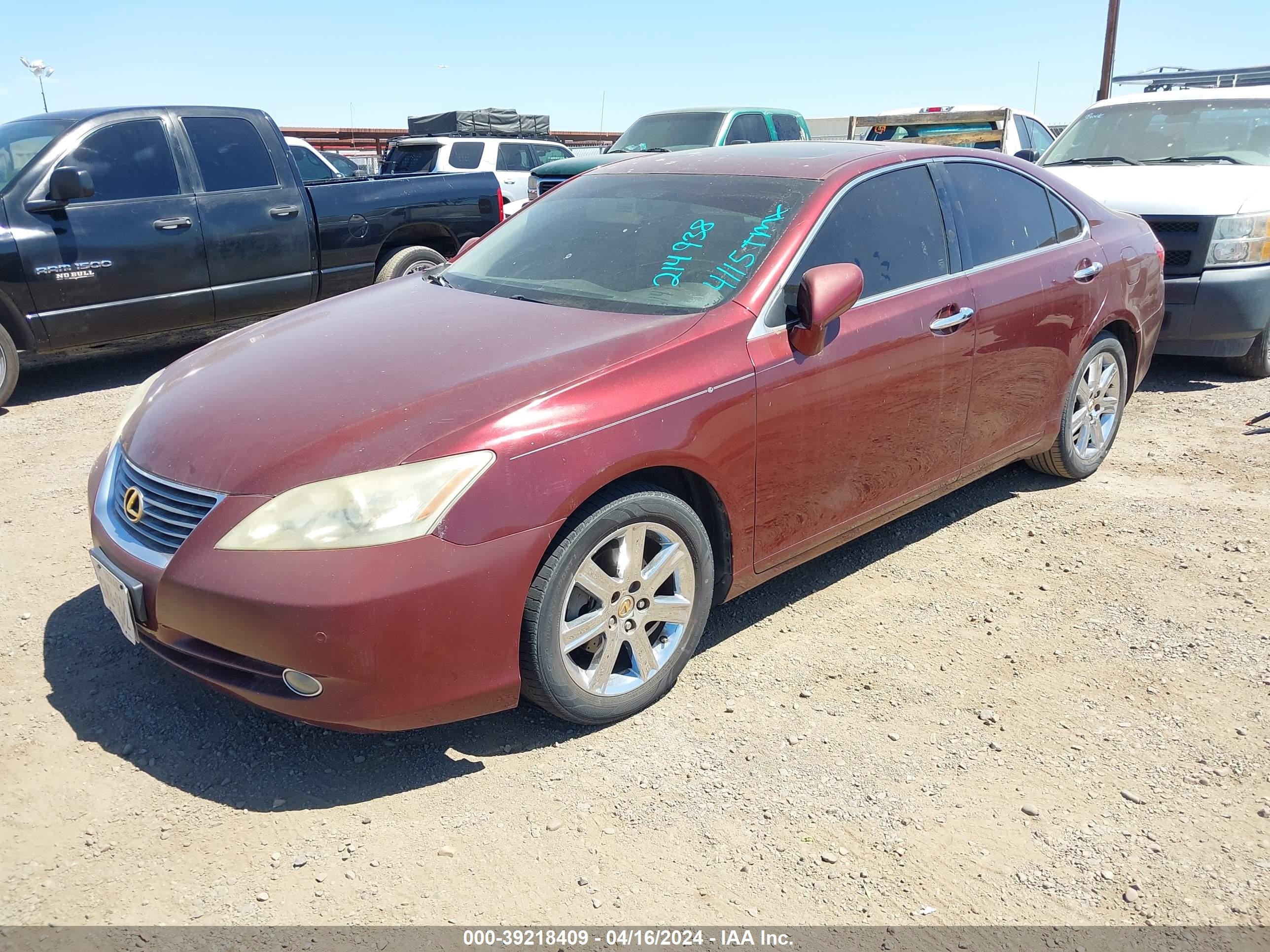 Photo 1 VIN: JTHBJ46G082214938 - LEXUS ES 