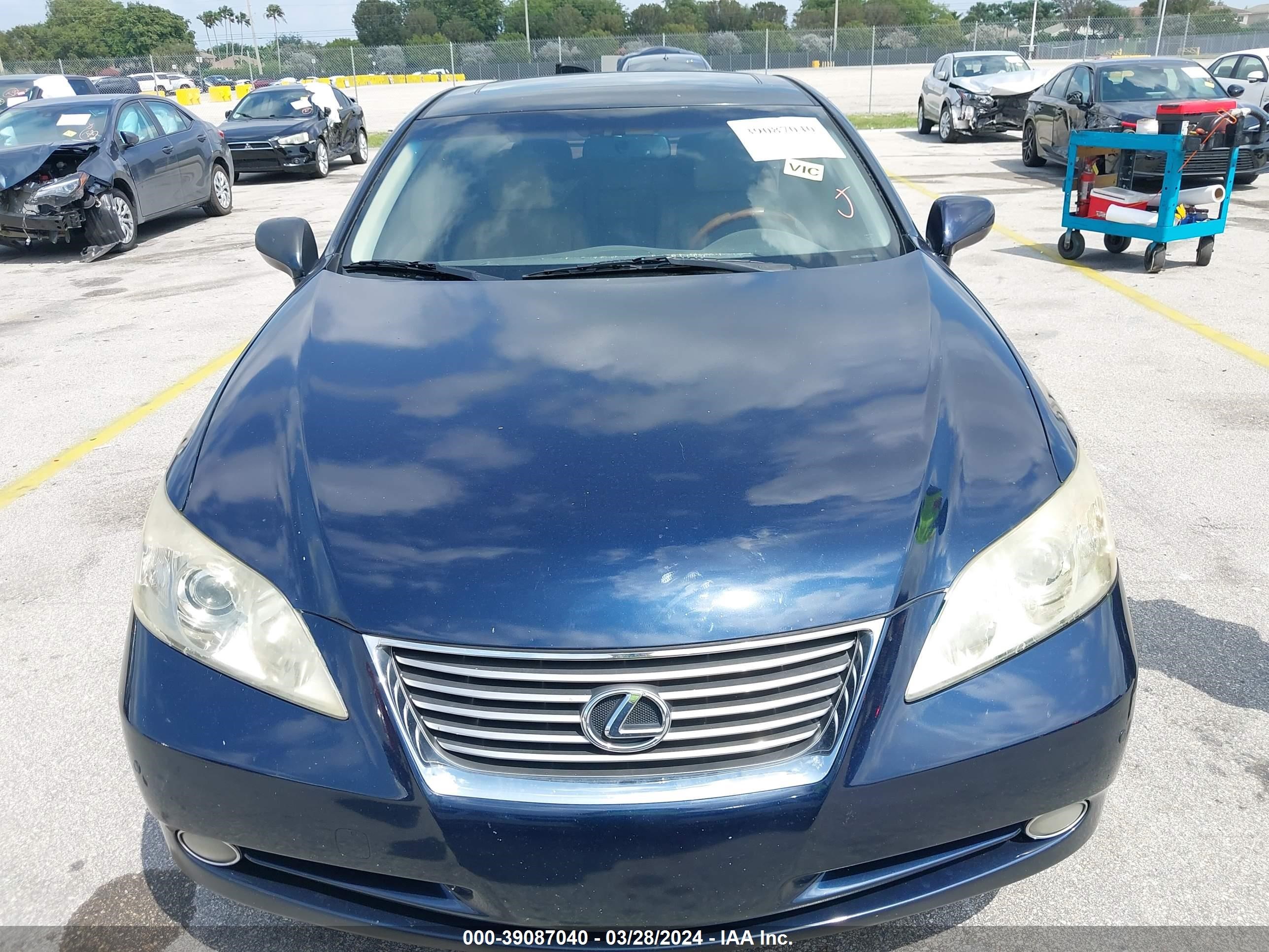 Photo 5 VIN: JTHBJ46G182193761 - LEXUS ES 