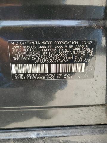 Photo 11 VIN: JTHBJ46G382182096 - LEXUS ES350 