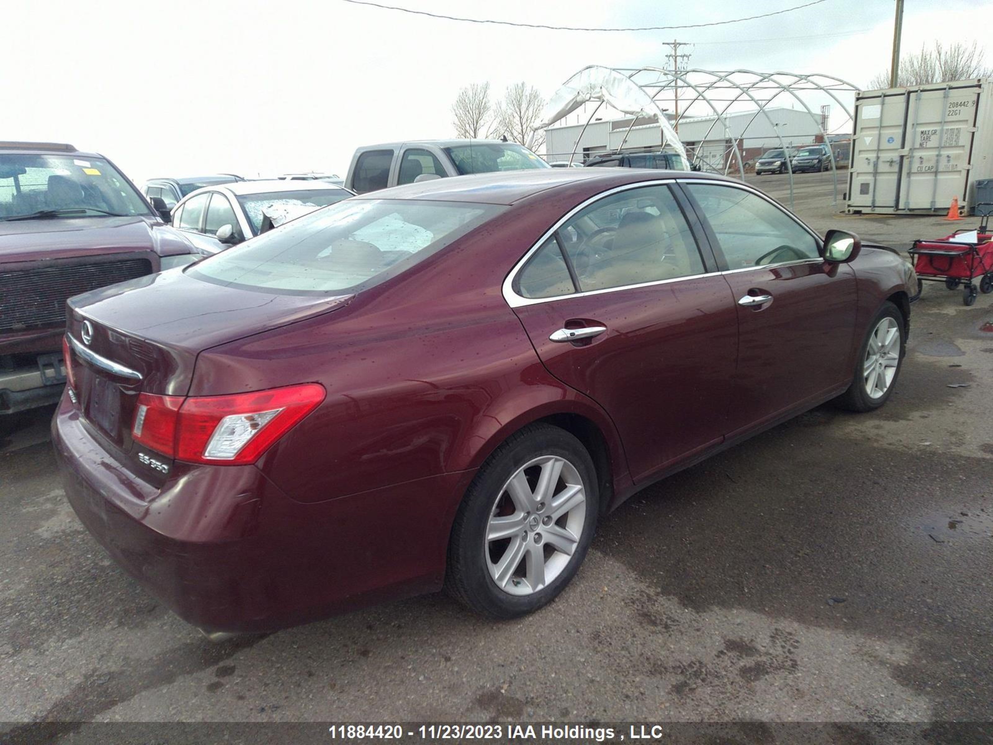 Photo 3 VIN: JTHBJ46G772124572 - LEXUS ES 