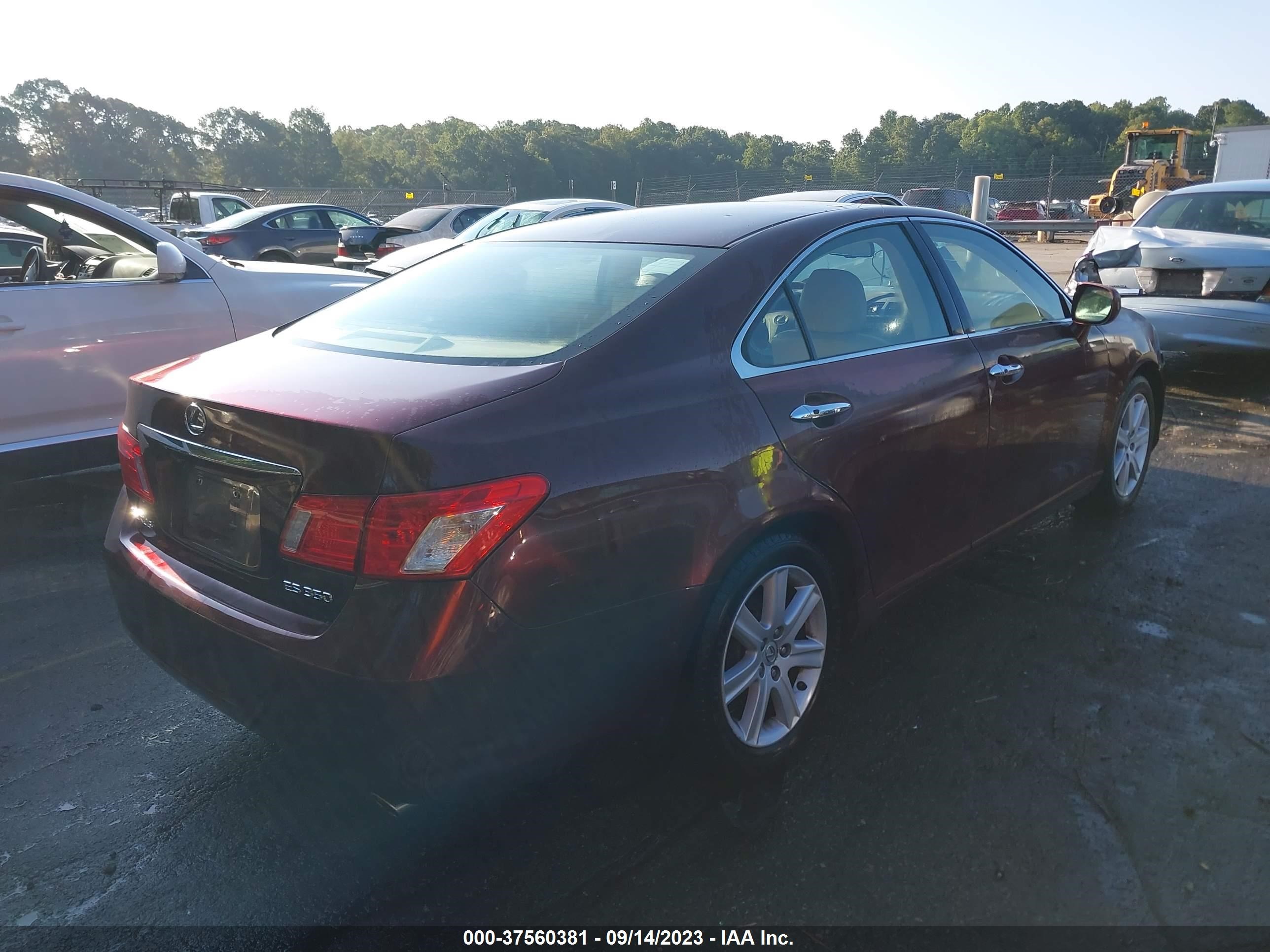 Photo 3 VIN: JTHBJ46G872129506 - LEXUS ES 