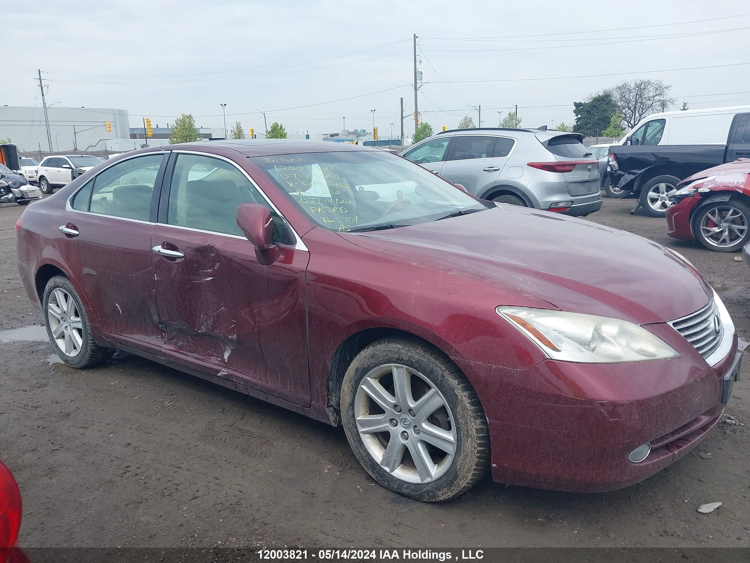 Photo 12 VIN: JTHBJ46G972009245 - LEXUS ES 