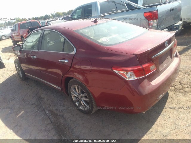 Photo 2 VIN: JTHBK1EG2B2467358 - LEXUS ES 350 