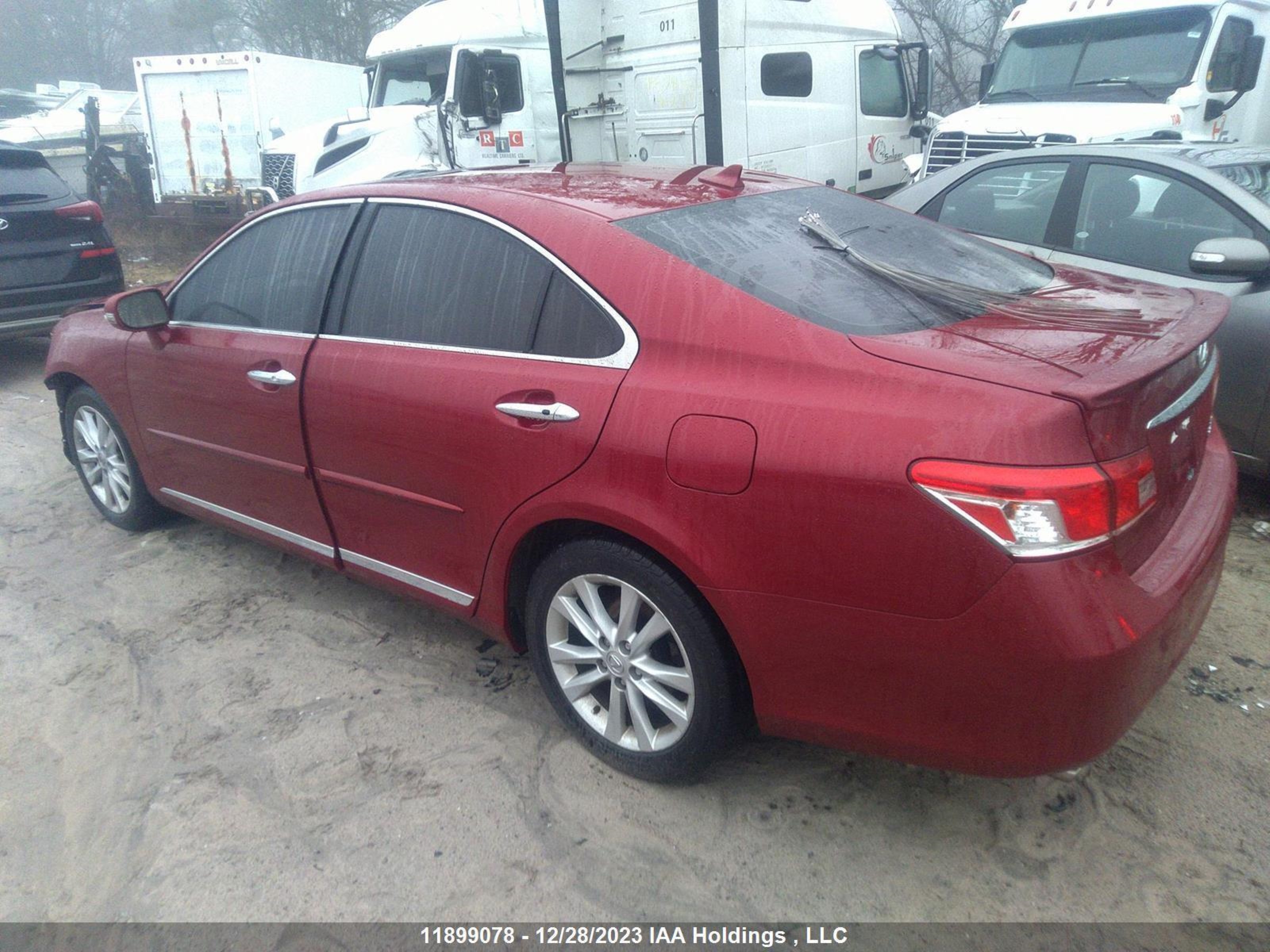 Photo 2 VIN: JTHBK1EG4B2444552 - LEXUS ES 