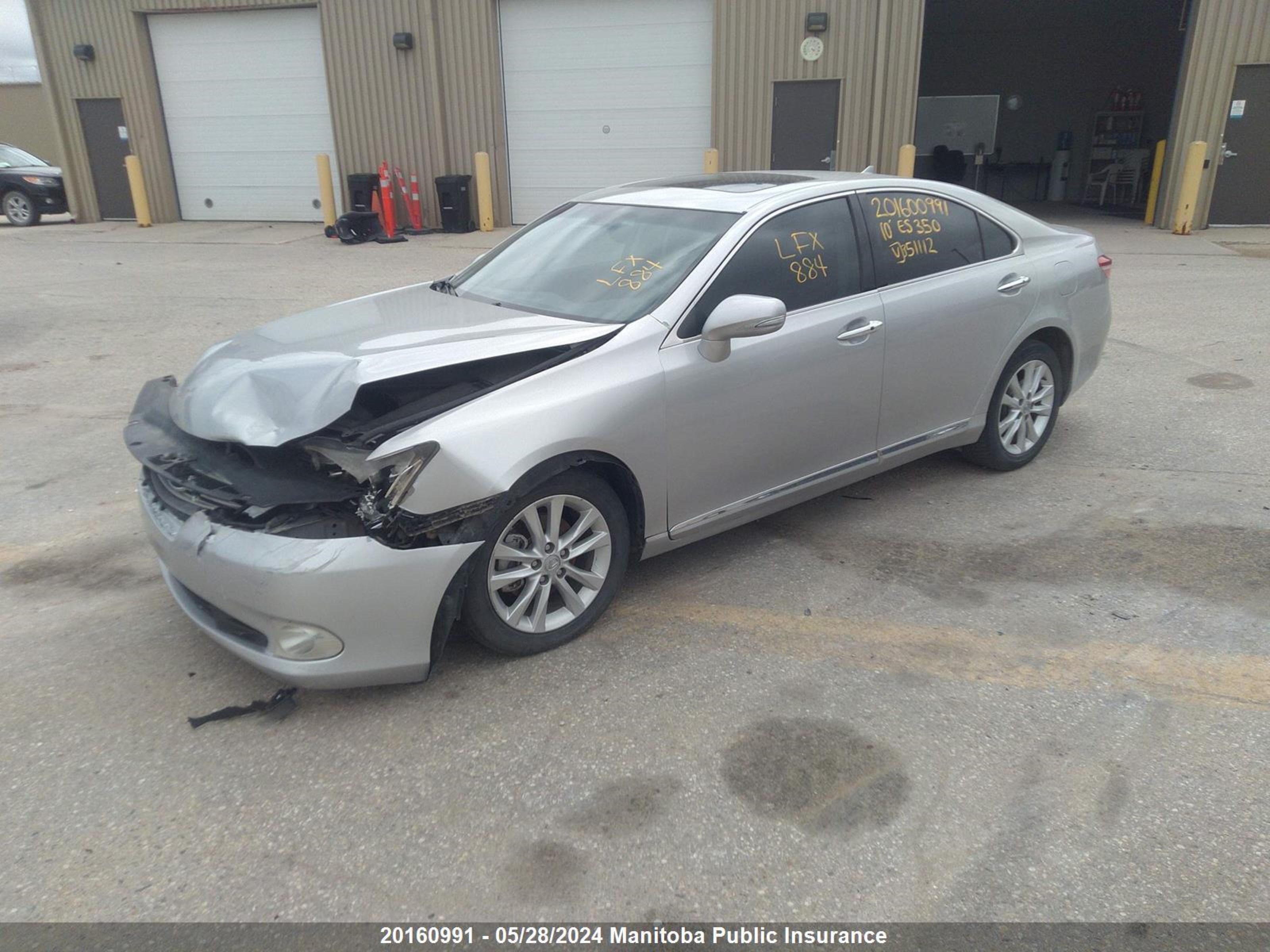 Photo 1 VIN: JTHBK1EG6A2351112 - LEXUS ES 