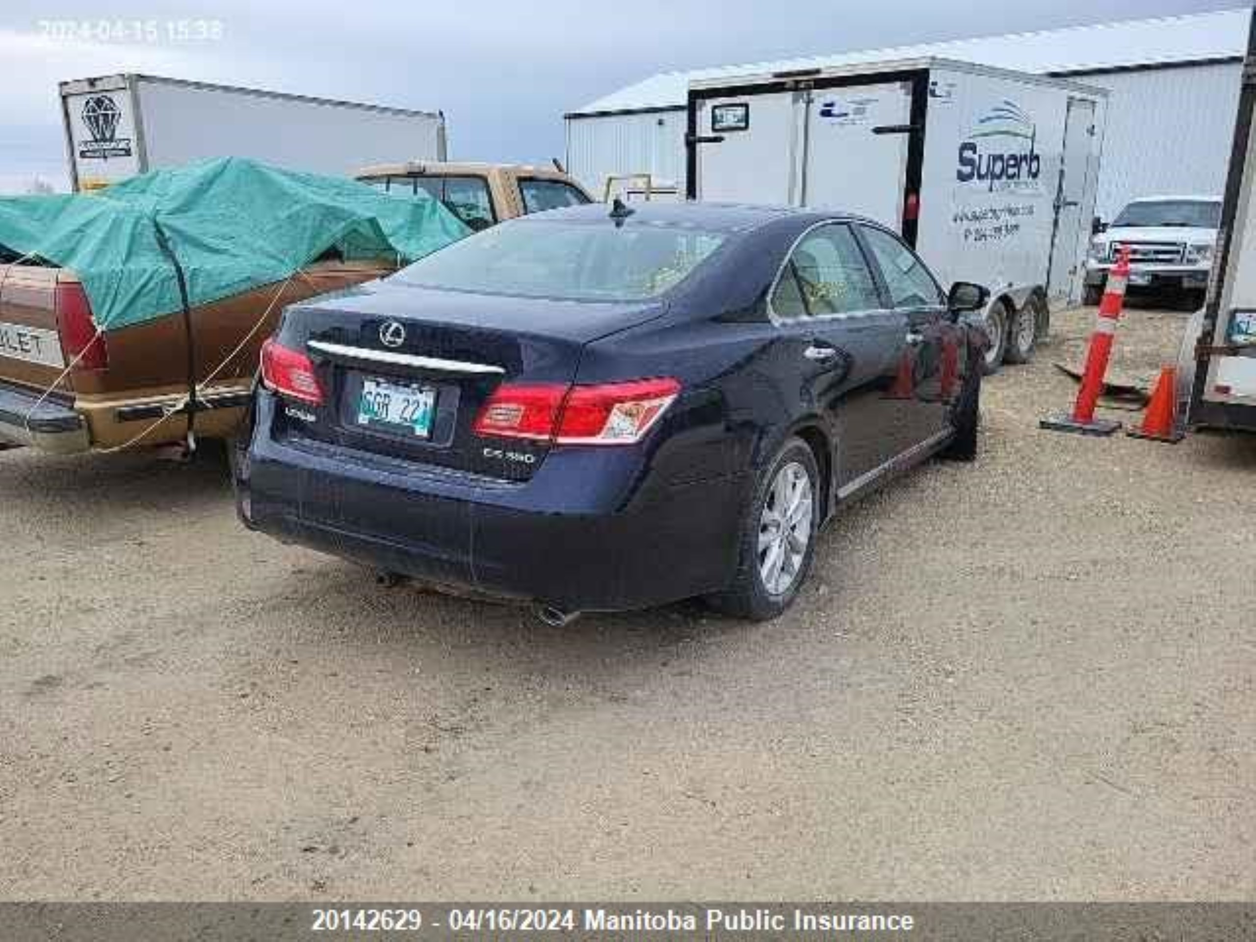 Photo 3 VIN: JTHBK1EG9A2392513 - LEXUS ES 