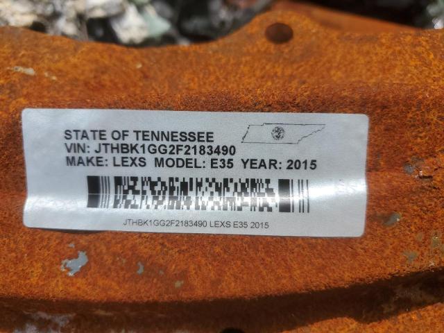 Photo 11 VIN: JTHBK1GG2F2183490 - LEXUS ES 350 