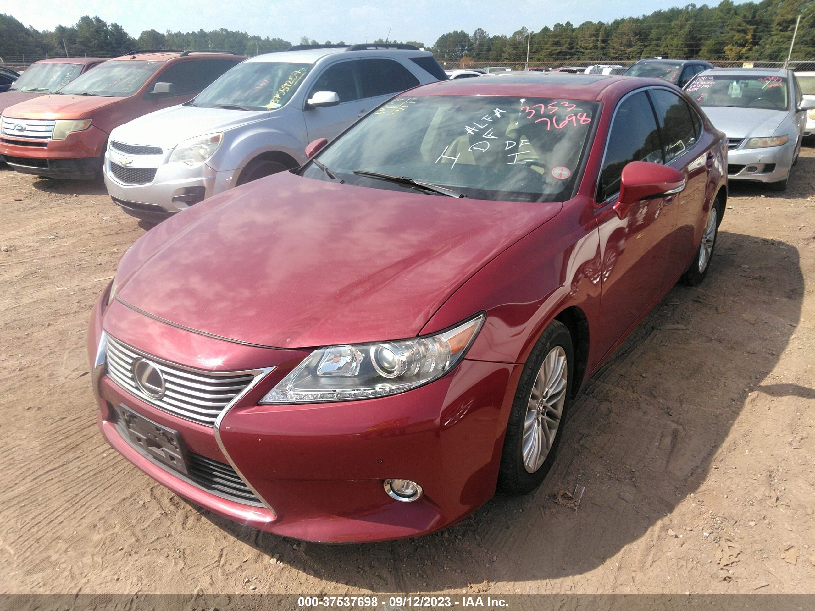 Photo 1 VIN: JTHBK1GG9E2112690 - LEXUS ES 