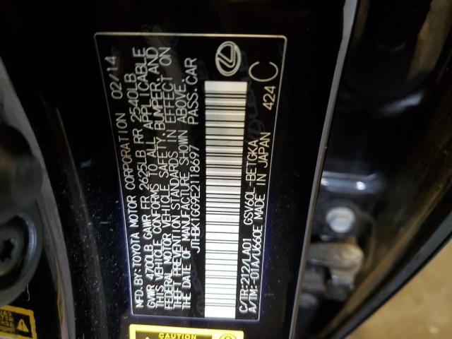 Photo 11 VIN: JTHBK1GG9E2118697 - LEXUS ES 350 