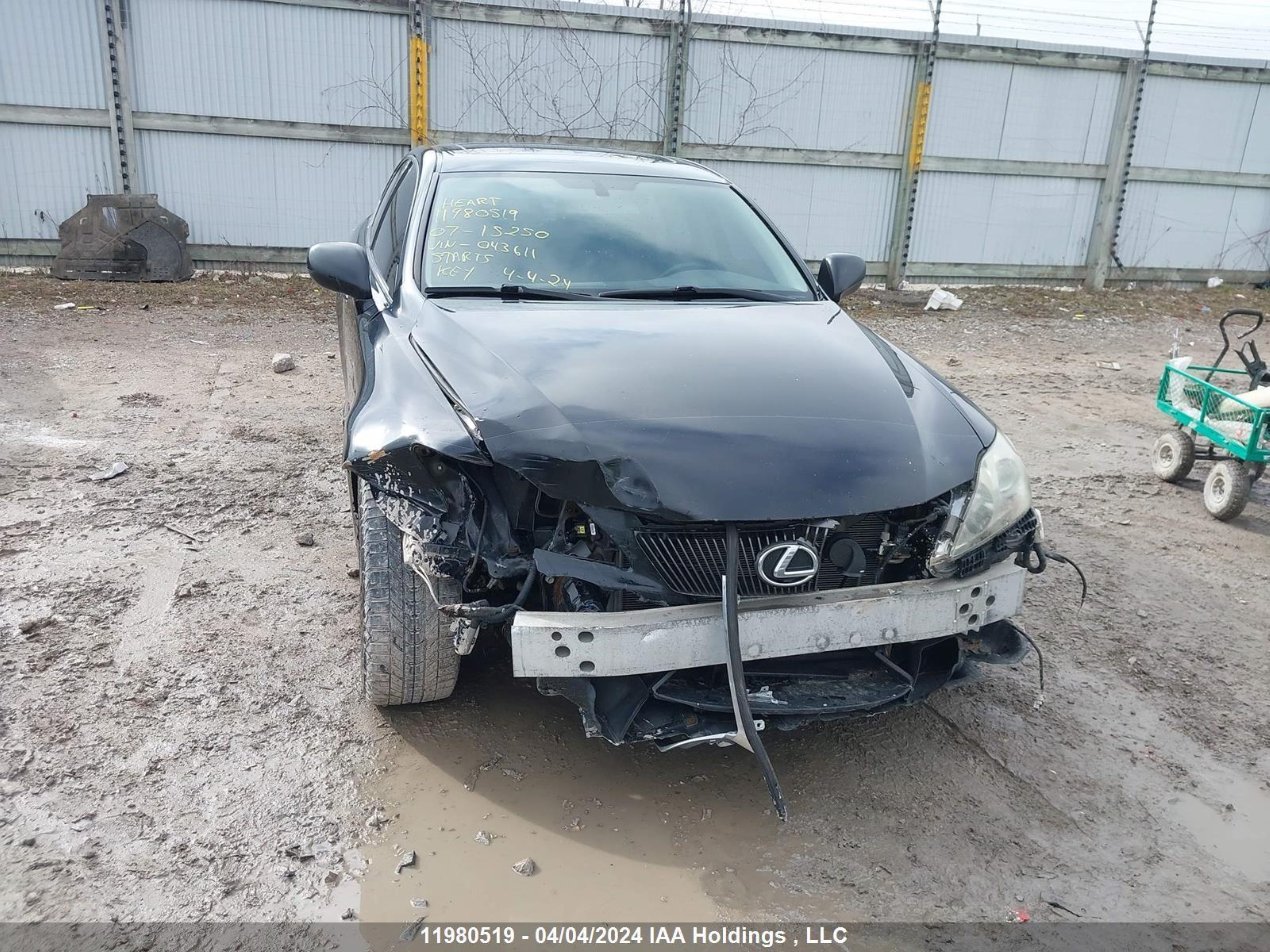 Photo 11 VIN: JTHBK262572043611 - LEXUS IS 