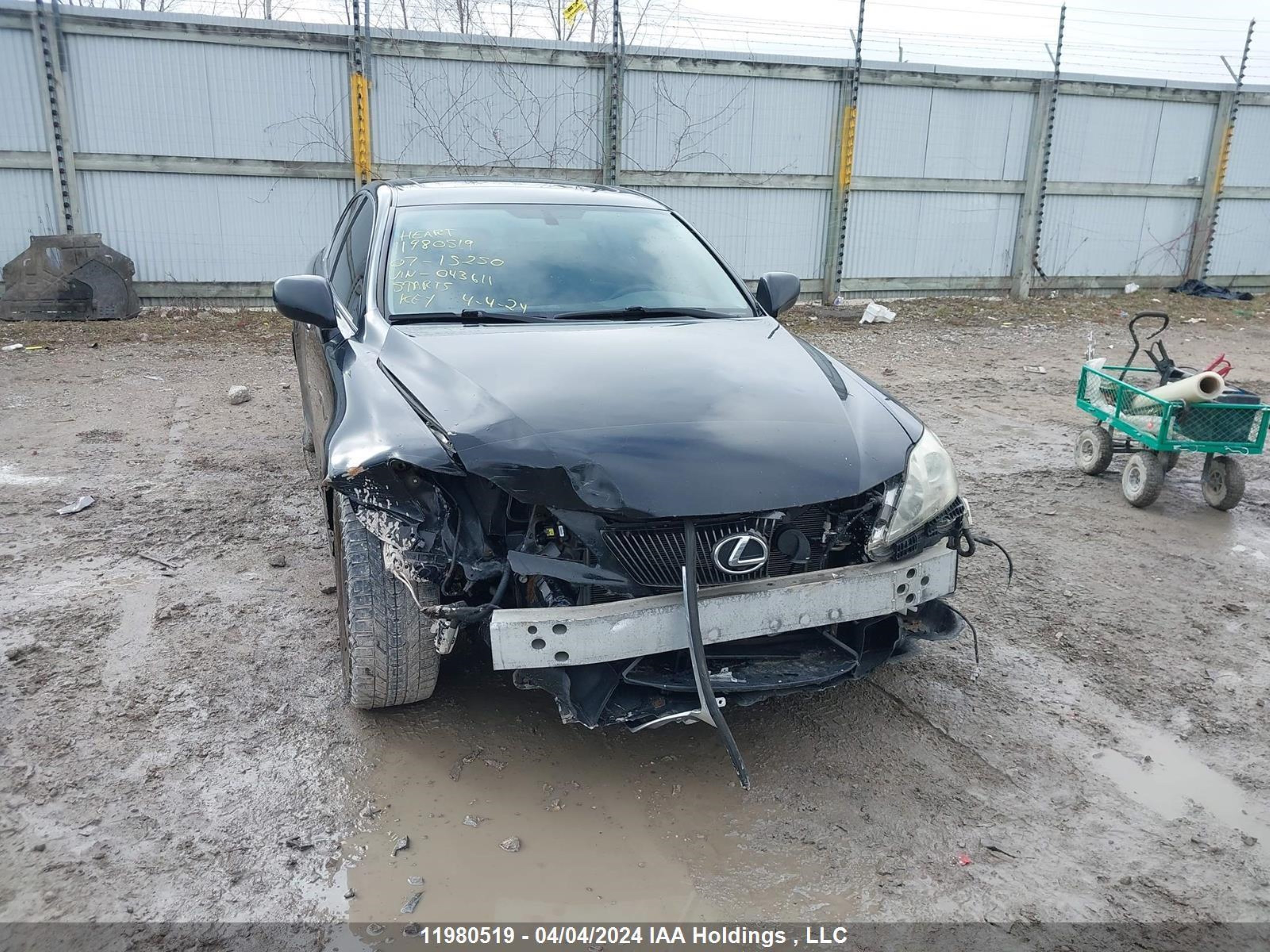 Photo 5 VIN: JTHBK262572043611 - LEXUS IS 