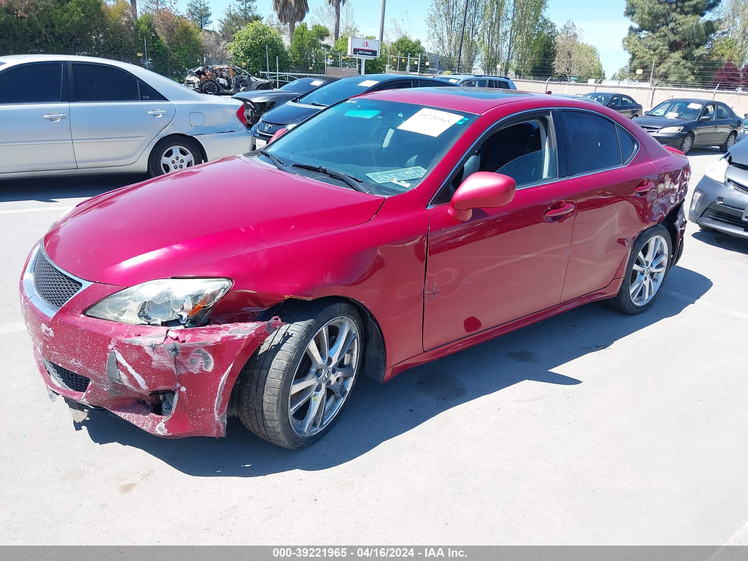 Photo 1 VIN: JTHBK262775034293 - LEXUS IS 